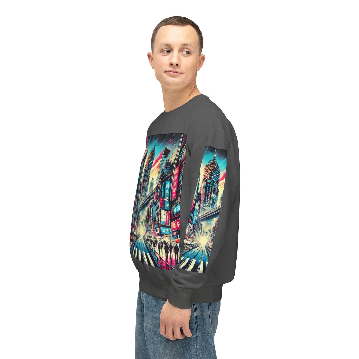 Unisex Lightweight Crewneck Sweatshirt