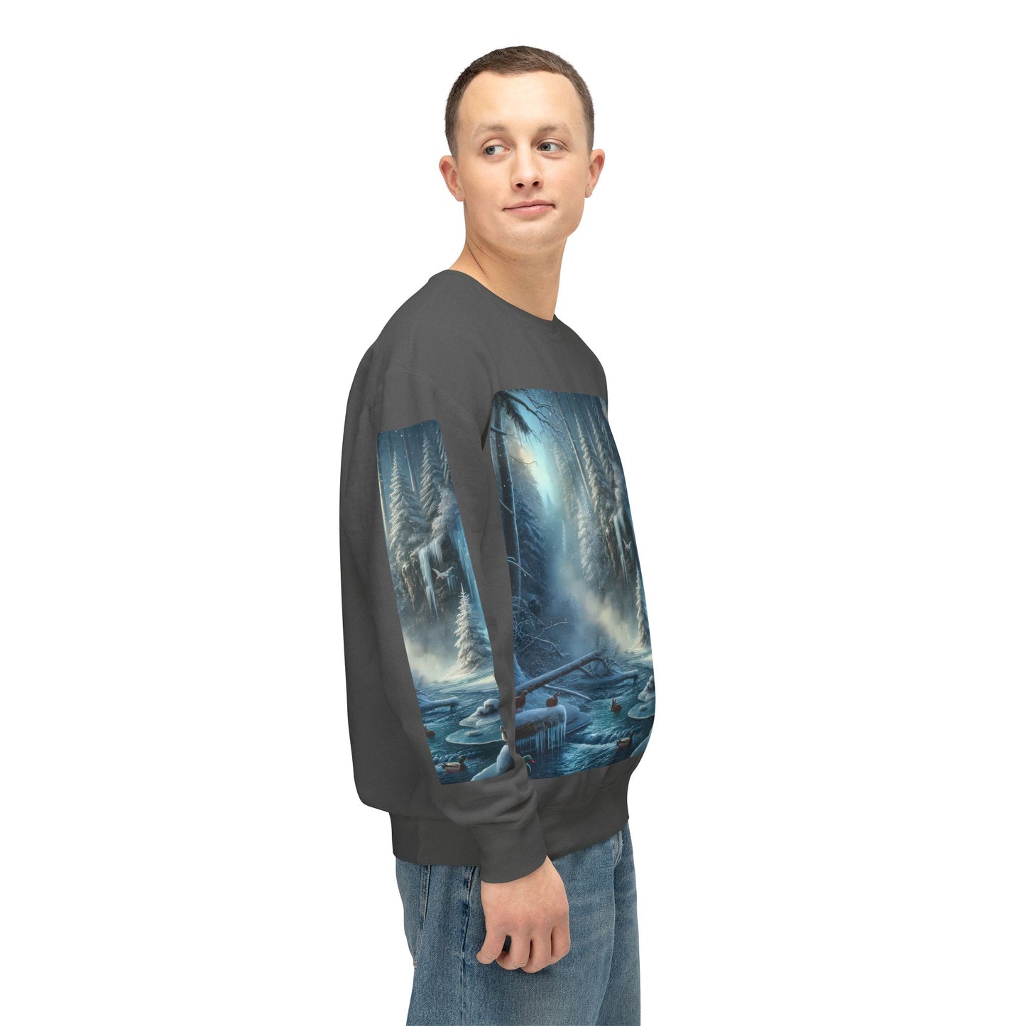 Unisex Lightweight Crewneck Sweatshirt