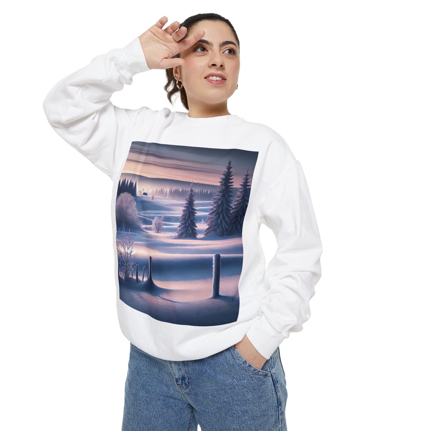 Unisex Garment-Dyed Sweatshirt