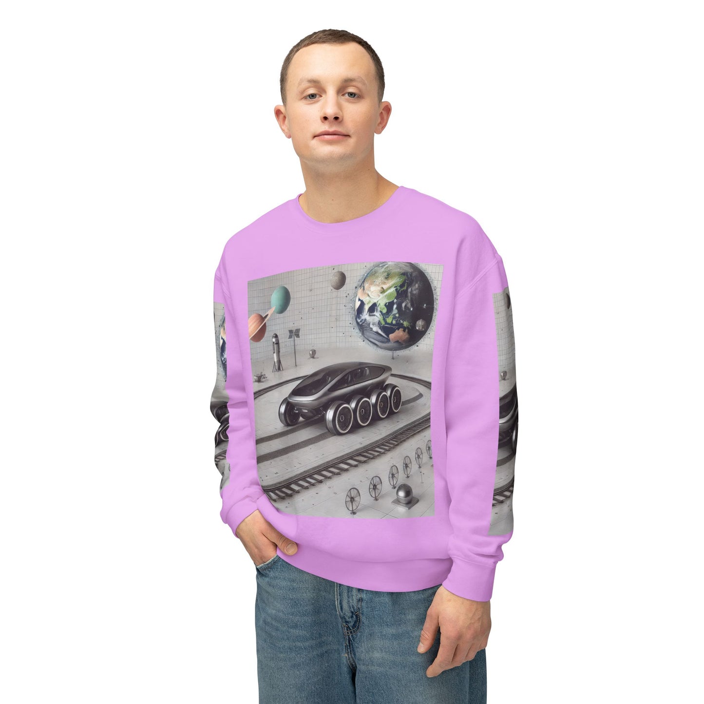 Unisex Lightweight Crewneck Sweatshirt