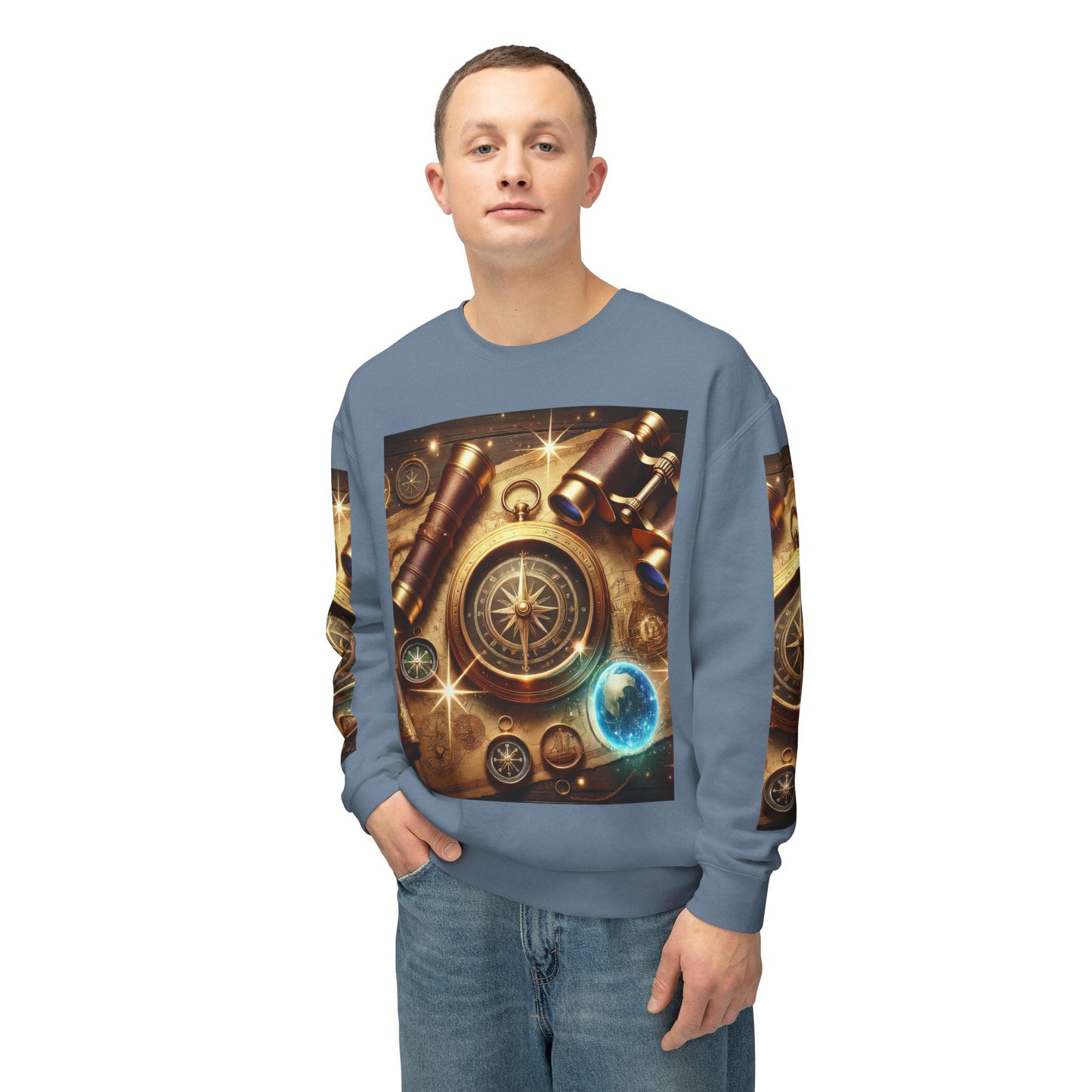 Unisex Lightweight Crewneck Sweatshirt