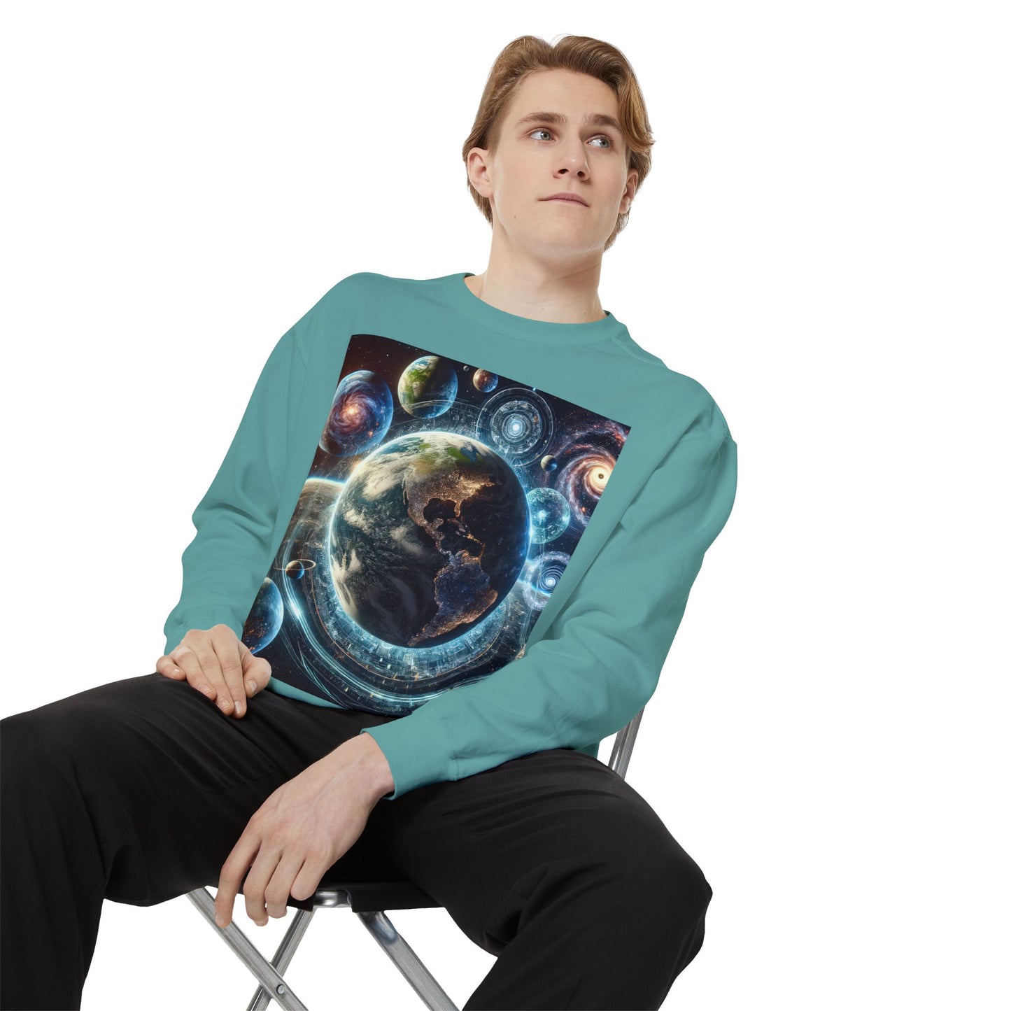 Unisex Garment-Dyed Sweatshirt