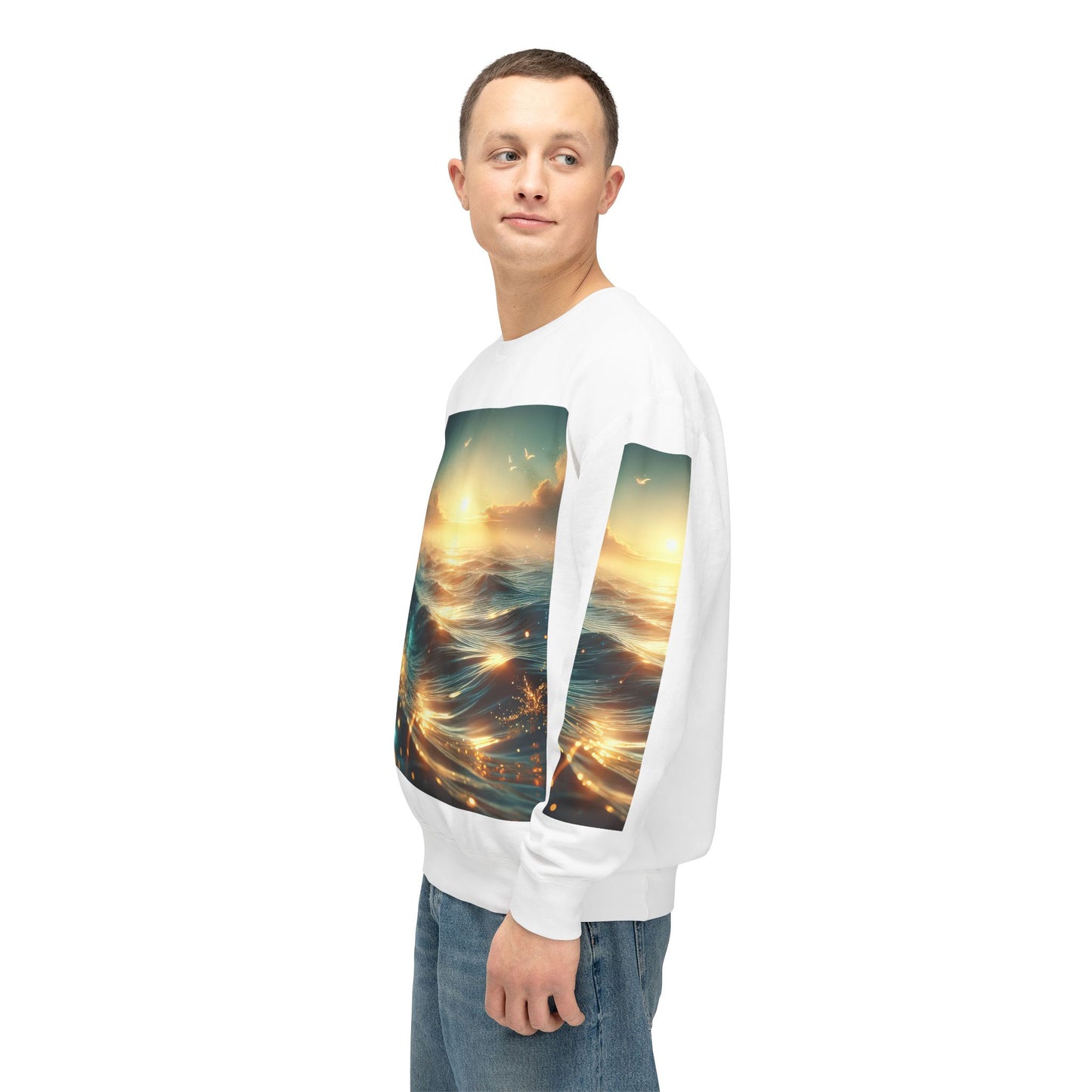 Unisex Lightweight Crewneck Sweatshirt