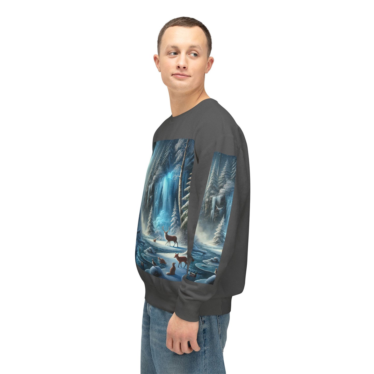 Unisex Lightweight Crewneck Sweatshirt