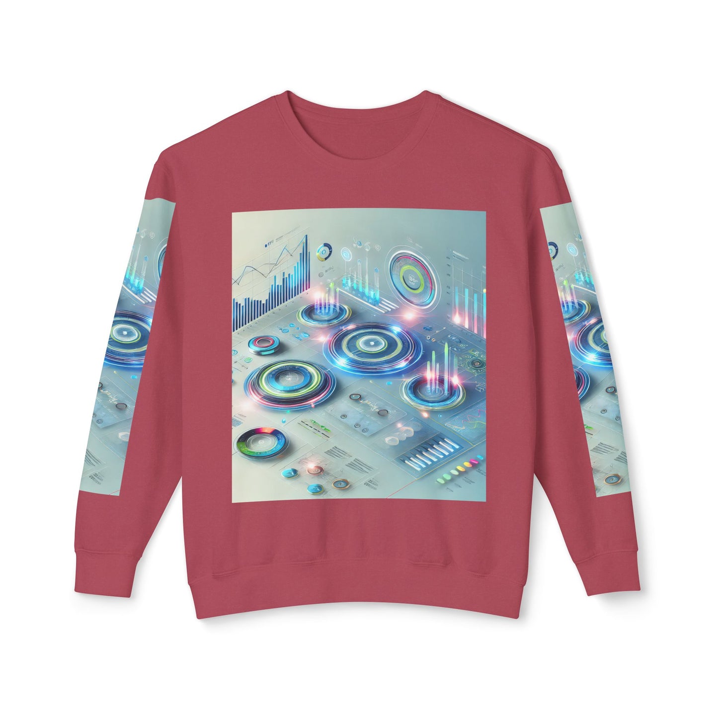 Unisex Lightweight Crewneck Sweatshirt