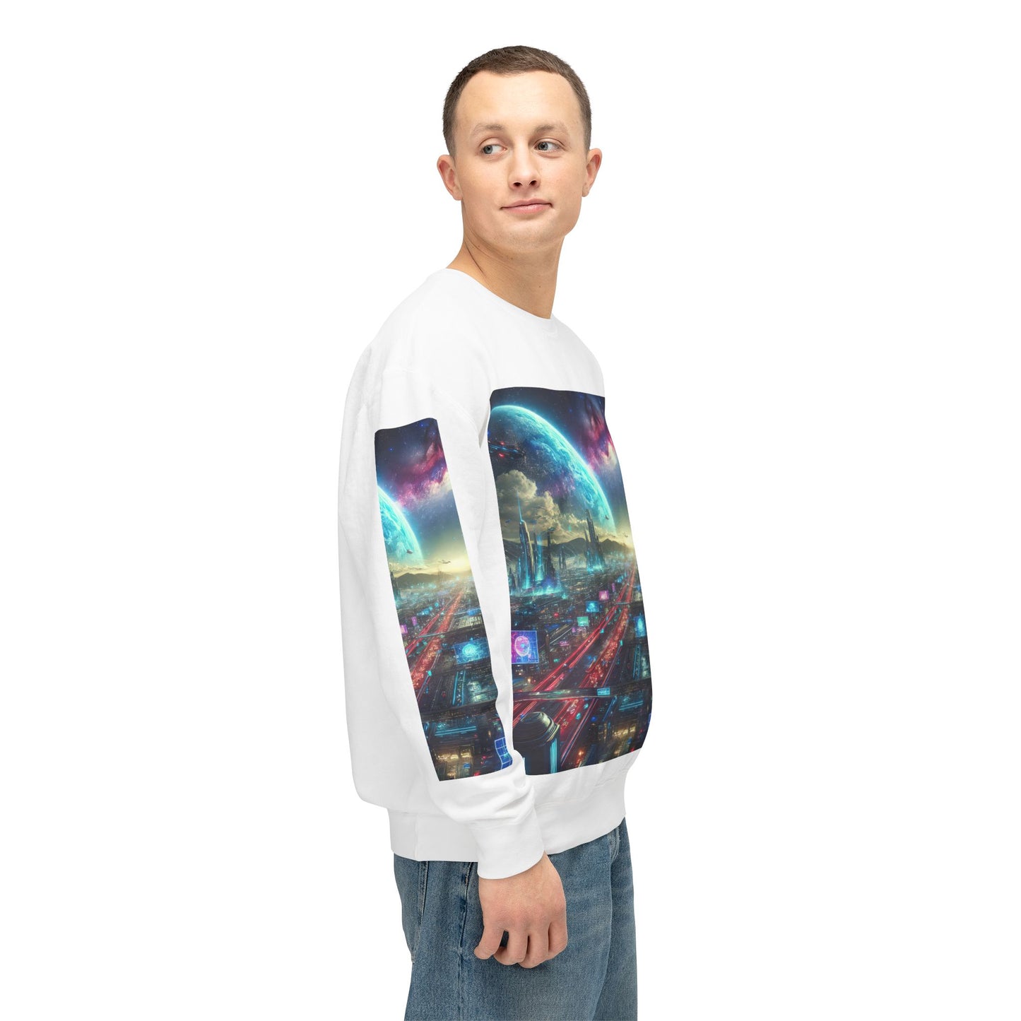 Unisex Lightweight Crewneck Sweatshirt