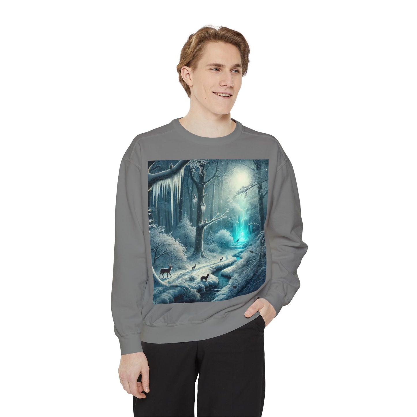 Unisex Garment-Dyed Sweatshirt