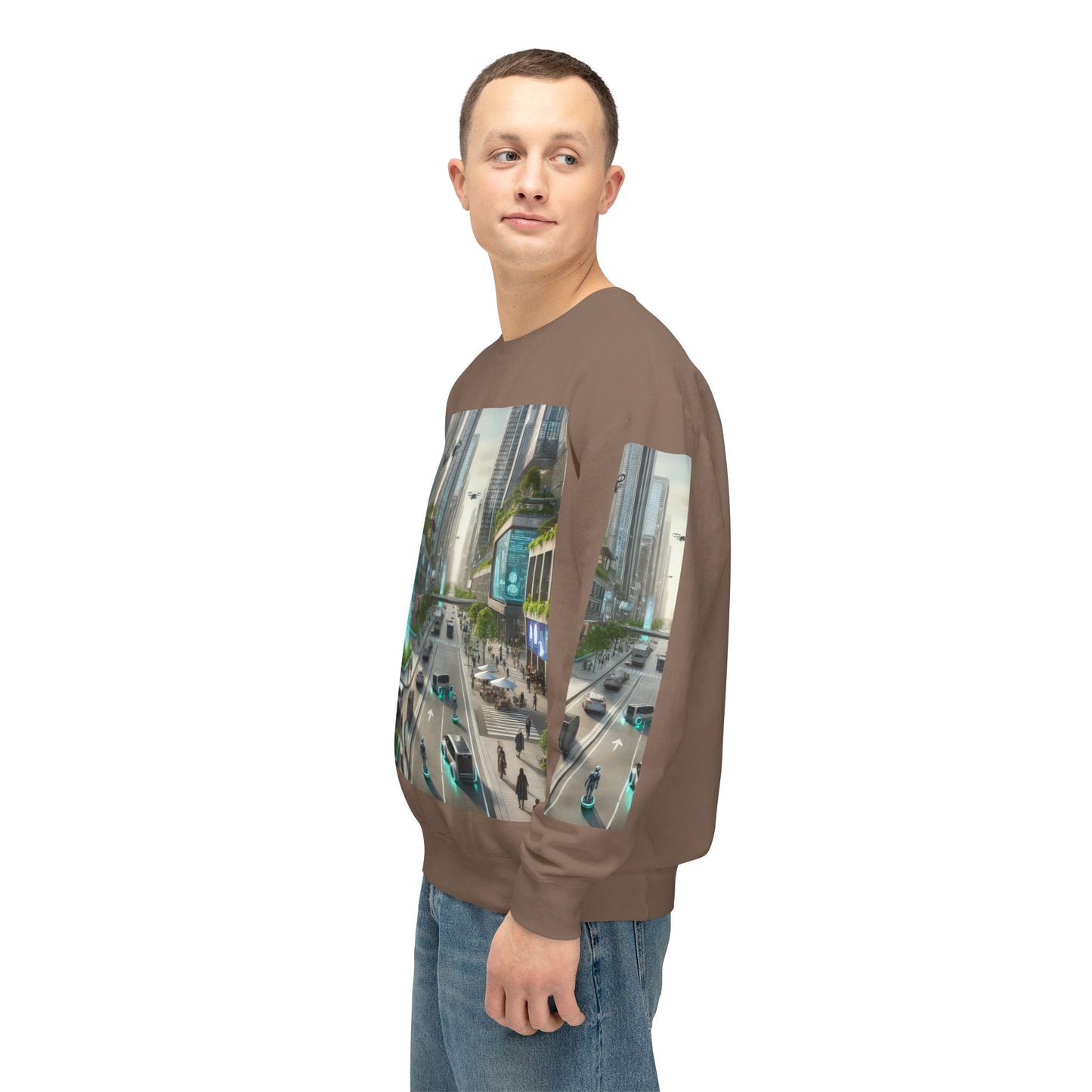 Unisex Lightweight Crewneck Sweatshirt