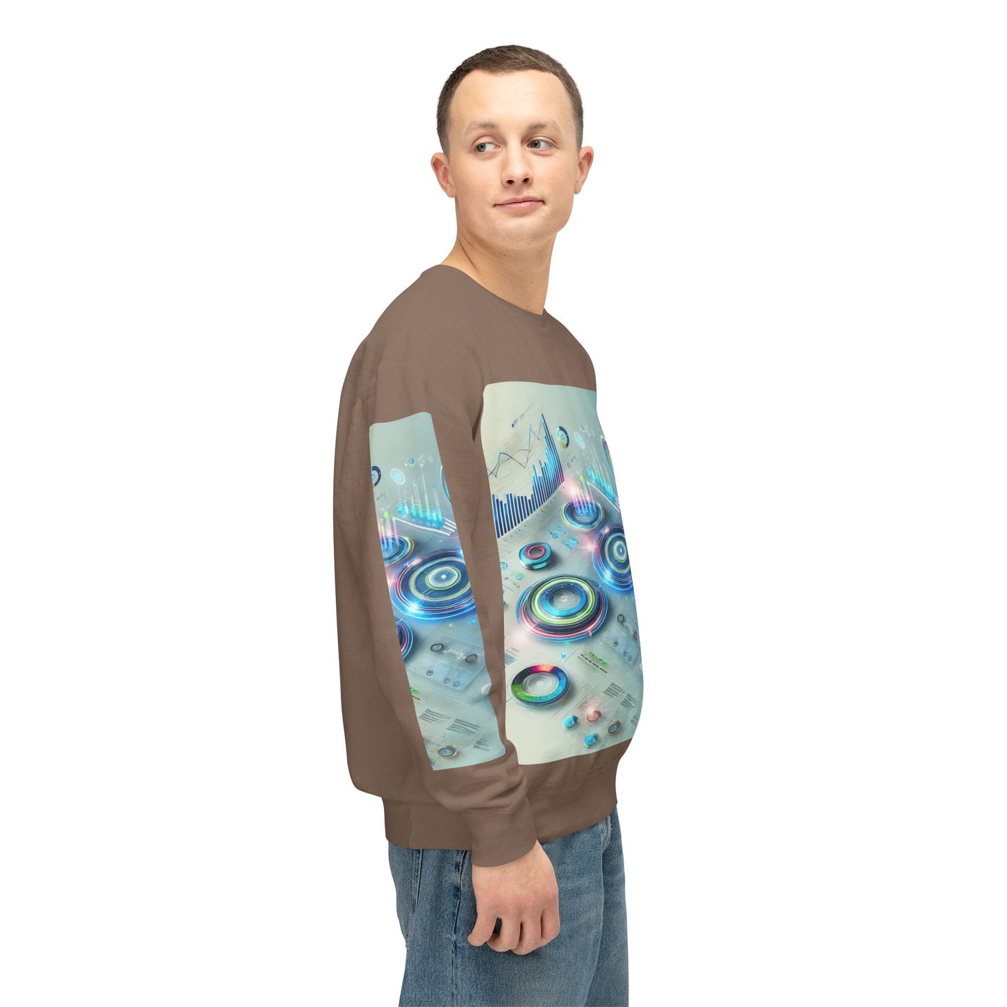 Unisex Lightweight Crewneck Sweatshirt