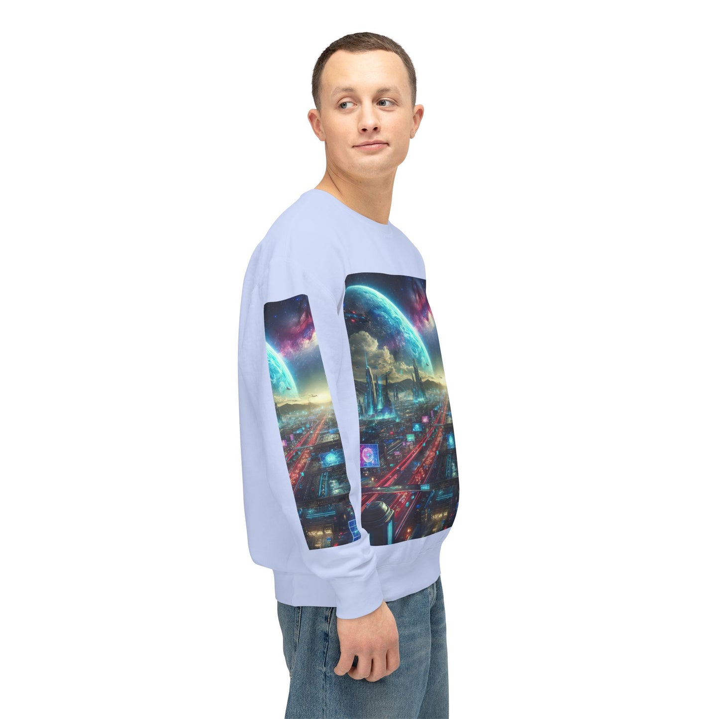 Unisex Lightweight Crewneck Sweatshirt