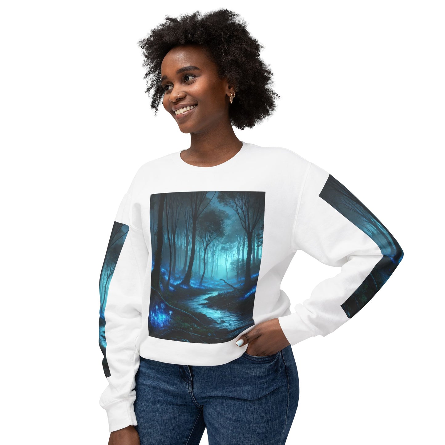 Unisex Lightweight Crewneck Sweatshirt