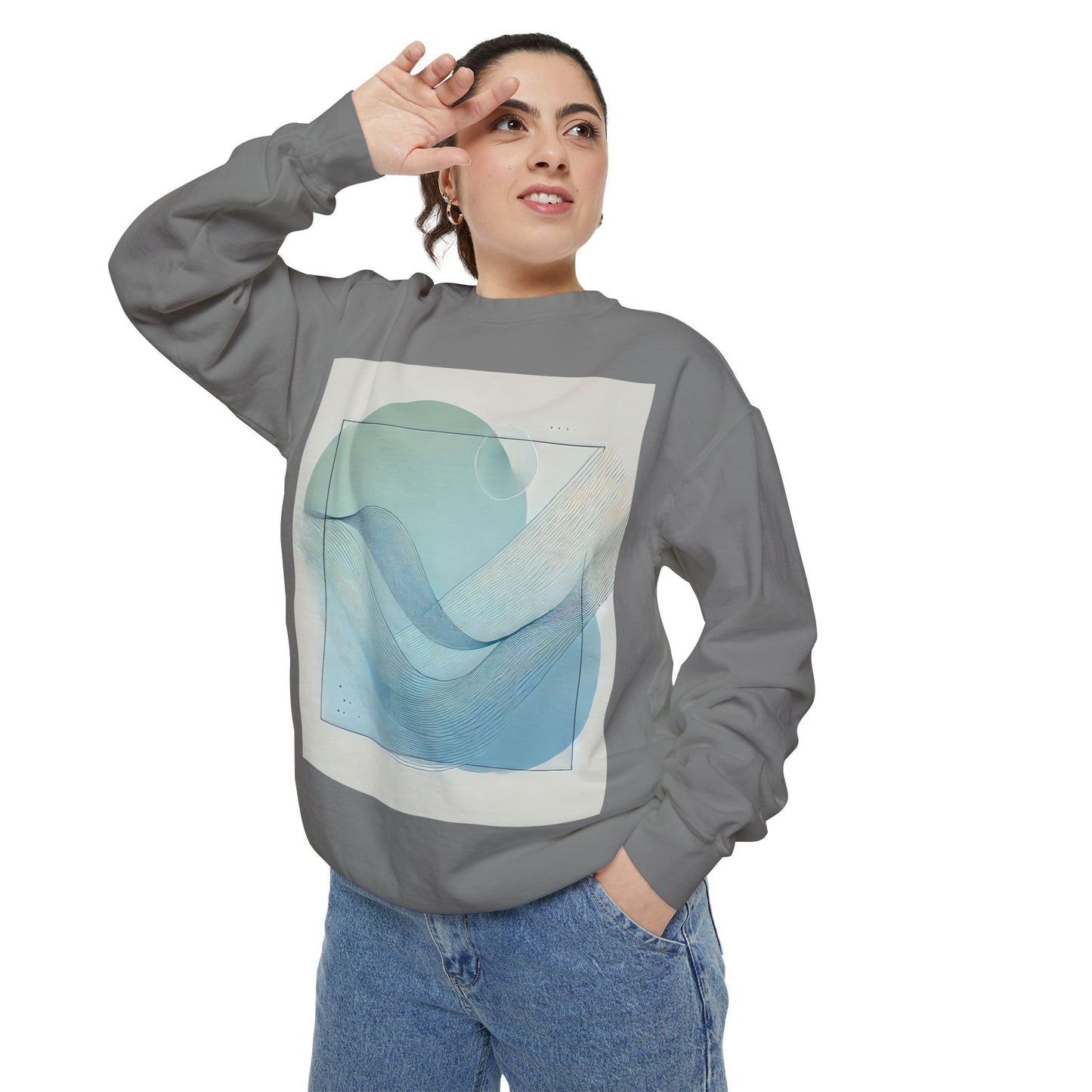 Unisex Garment-Dyed Sweatshirt