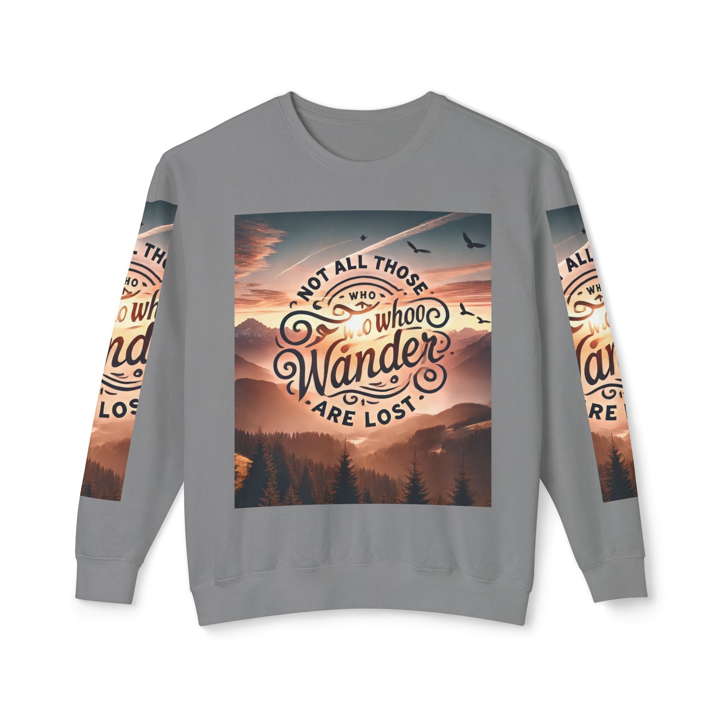 Unisex Lightweight Crewneck Sweatshirt