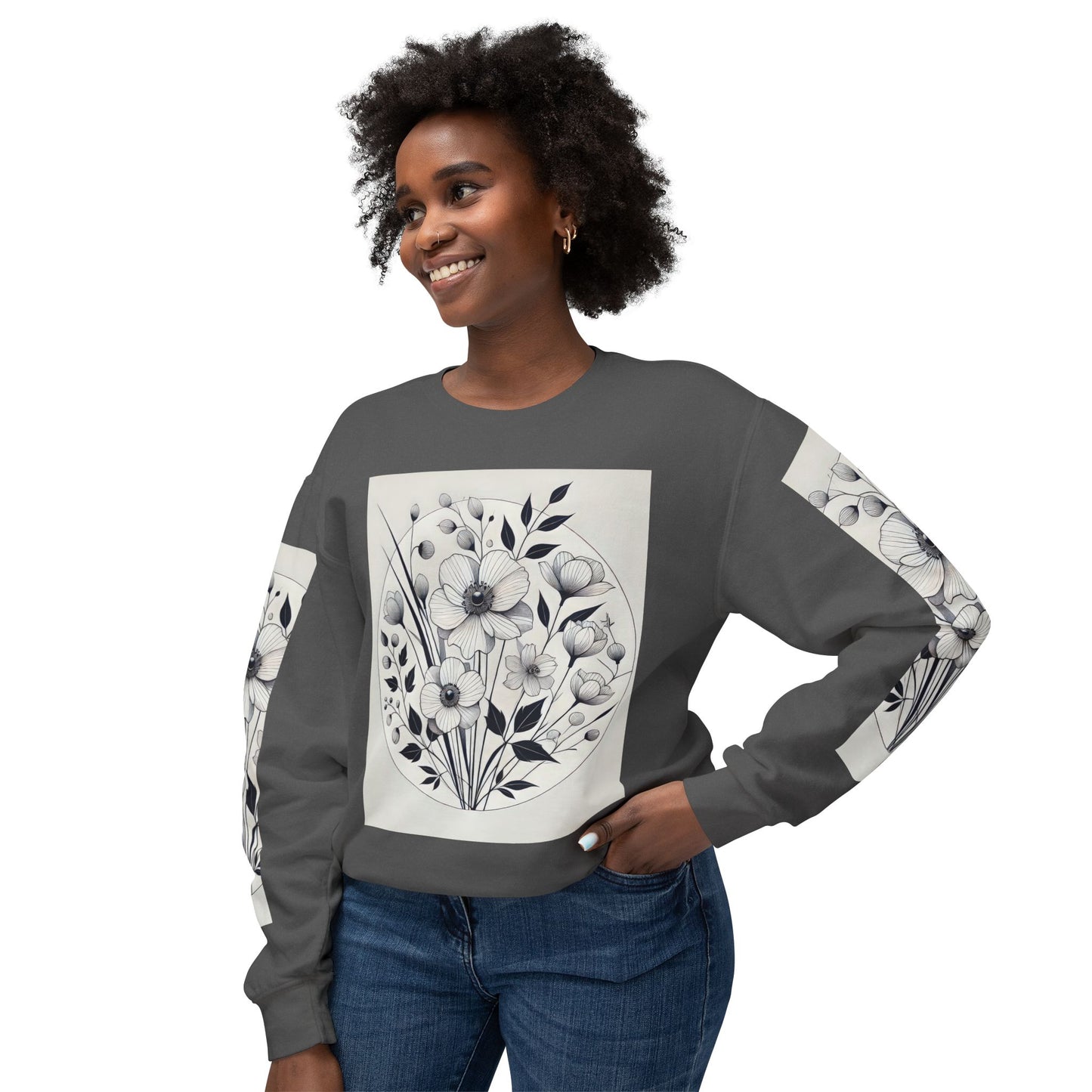 Unisex Lightweight Crewneck Sweatshirt