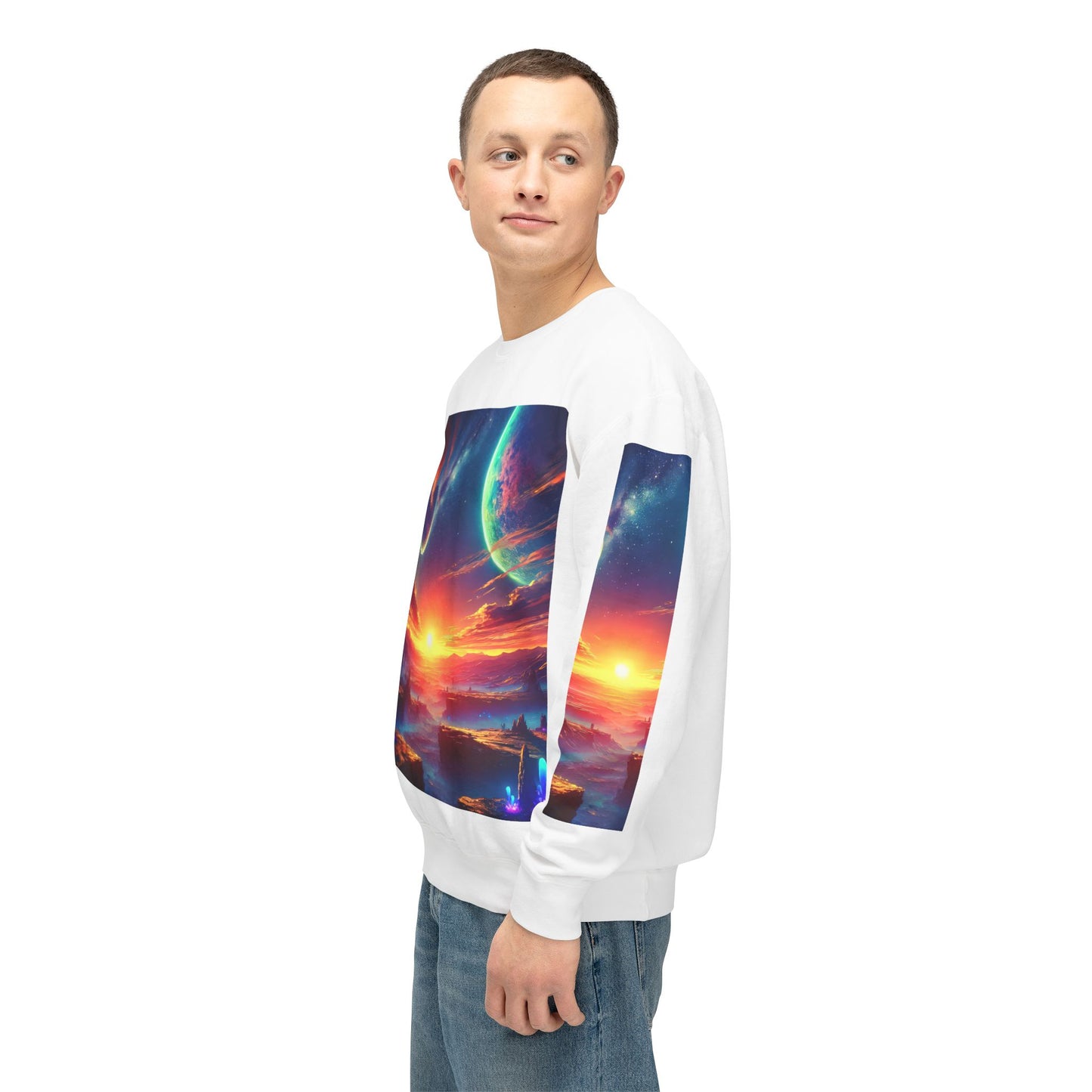 Unisex Lightweight Crewneck Sweatshirt