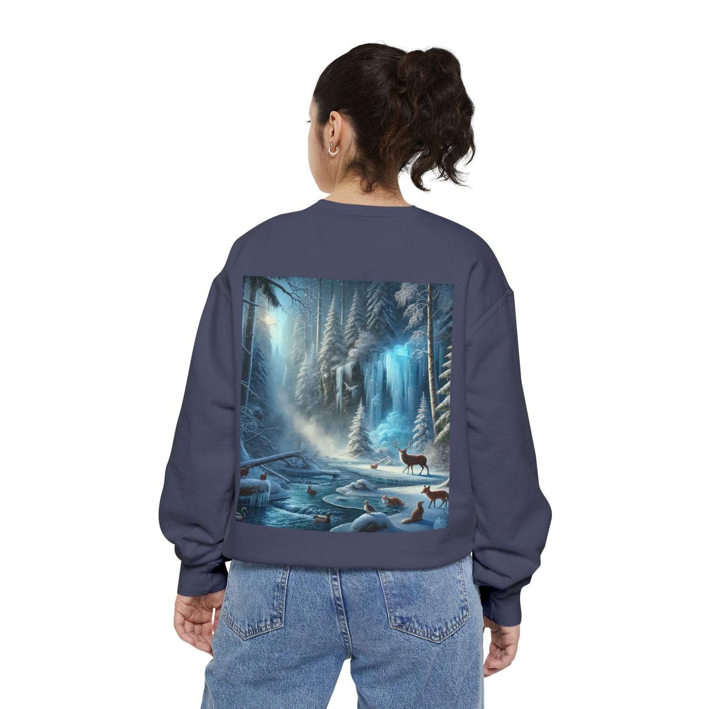 Unisex Garment-Dyed Sweatshirt