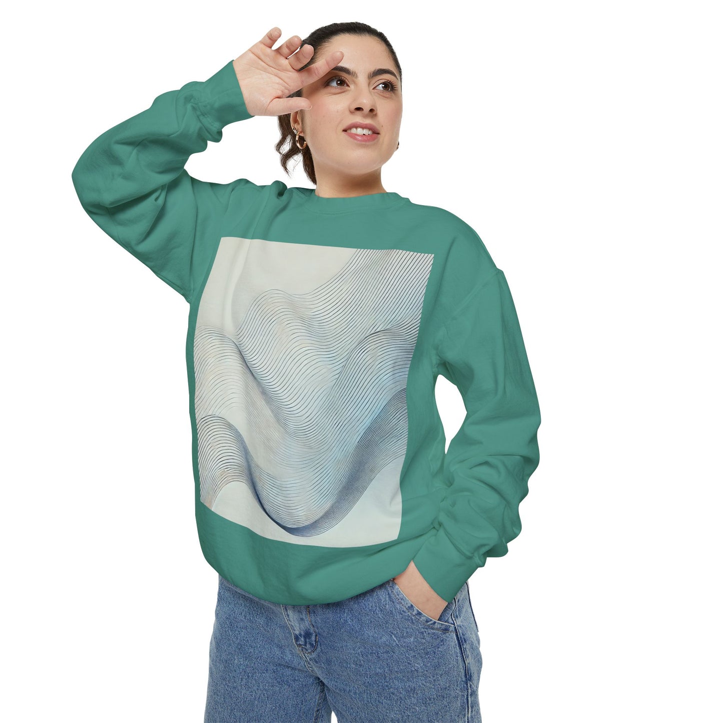 Unisex Garment-Dyed Sweatshirt