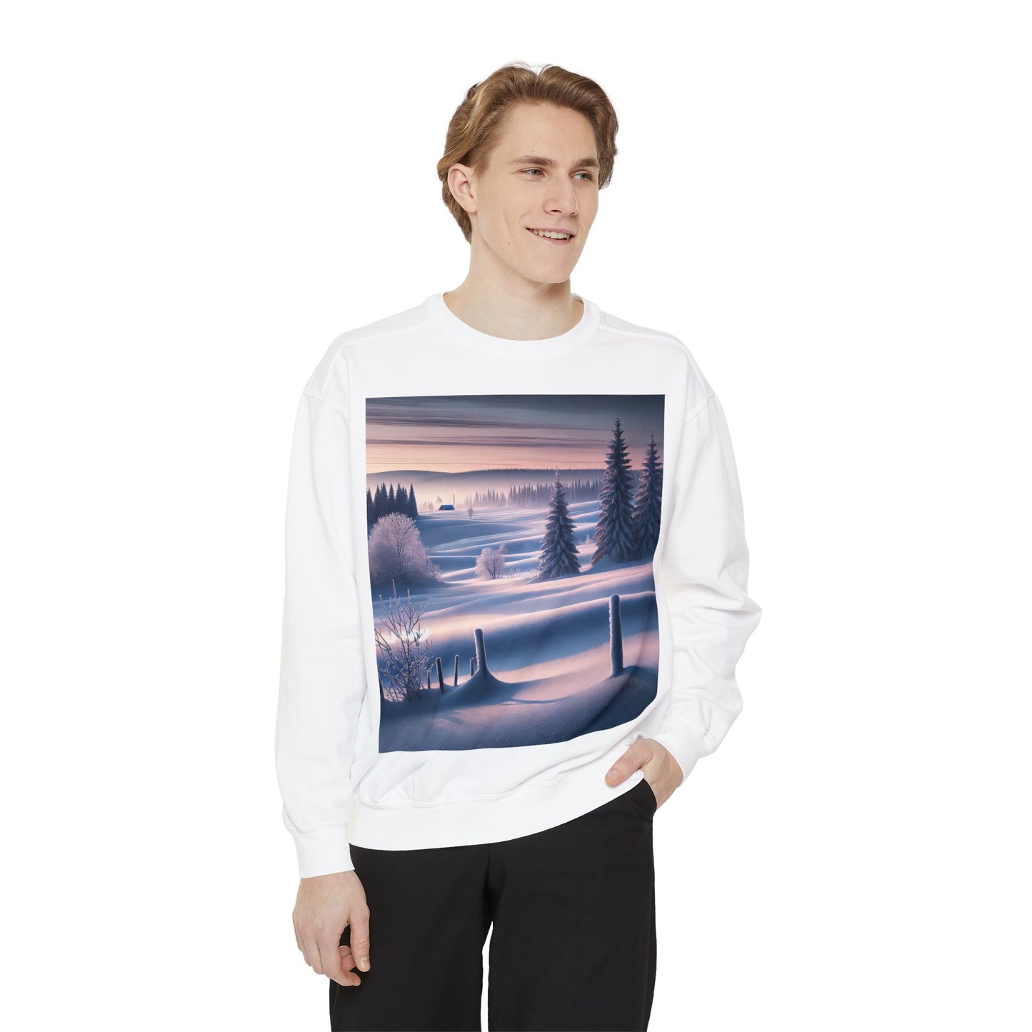 Unisex Garment-Dyed Sweatshirt