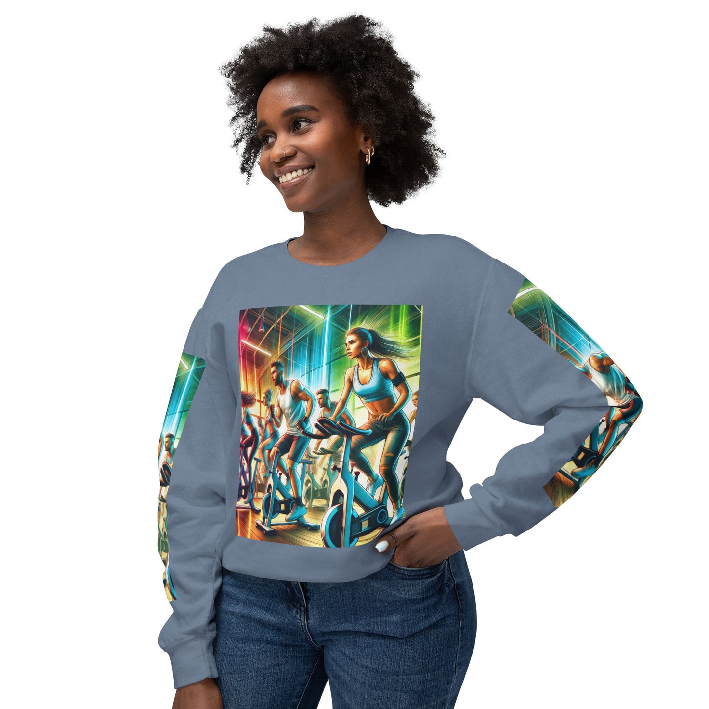 Unisex Lightweight Crewneck Sweatshirt