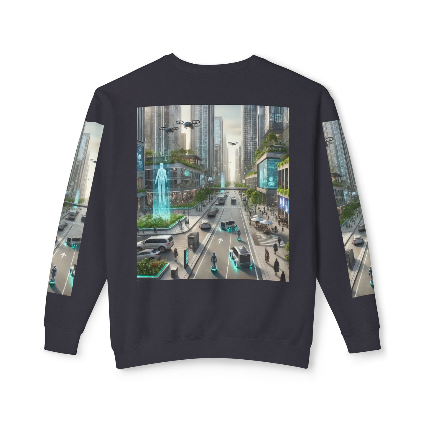 Unisex Lightweight Crewneck Sweatshirt