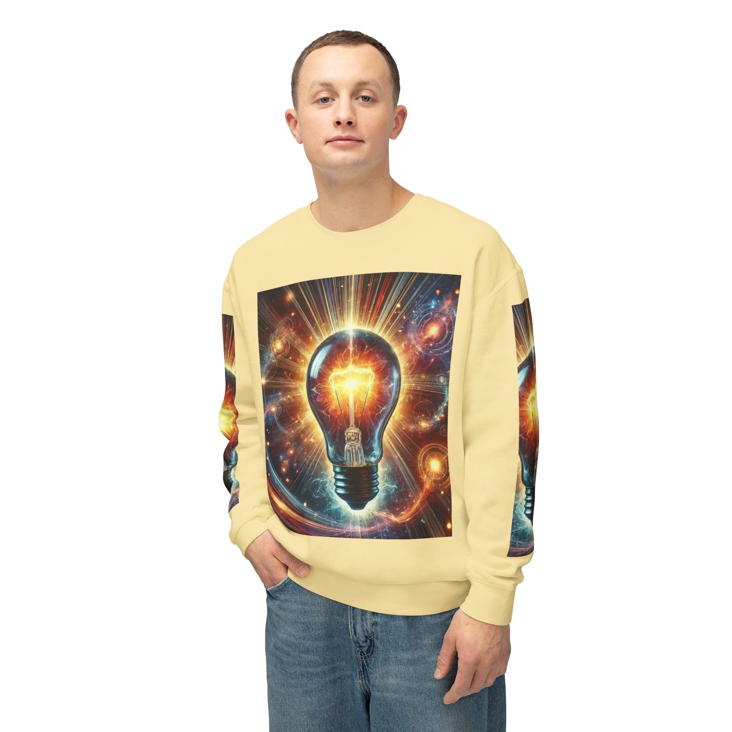 Unisex Lightweight Crewneck Sweatshirt