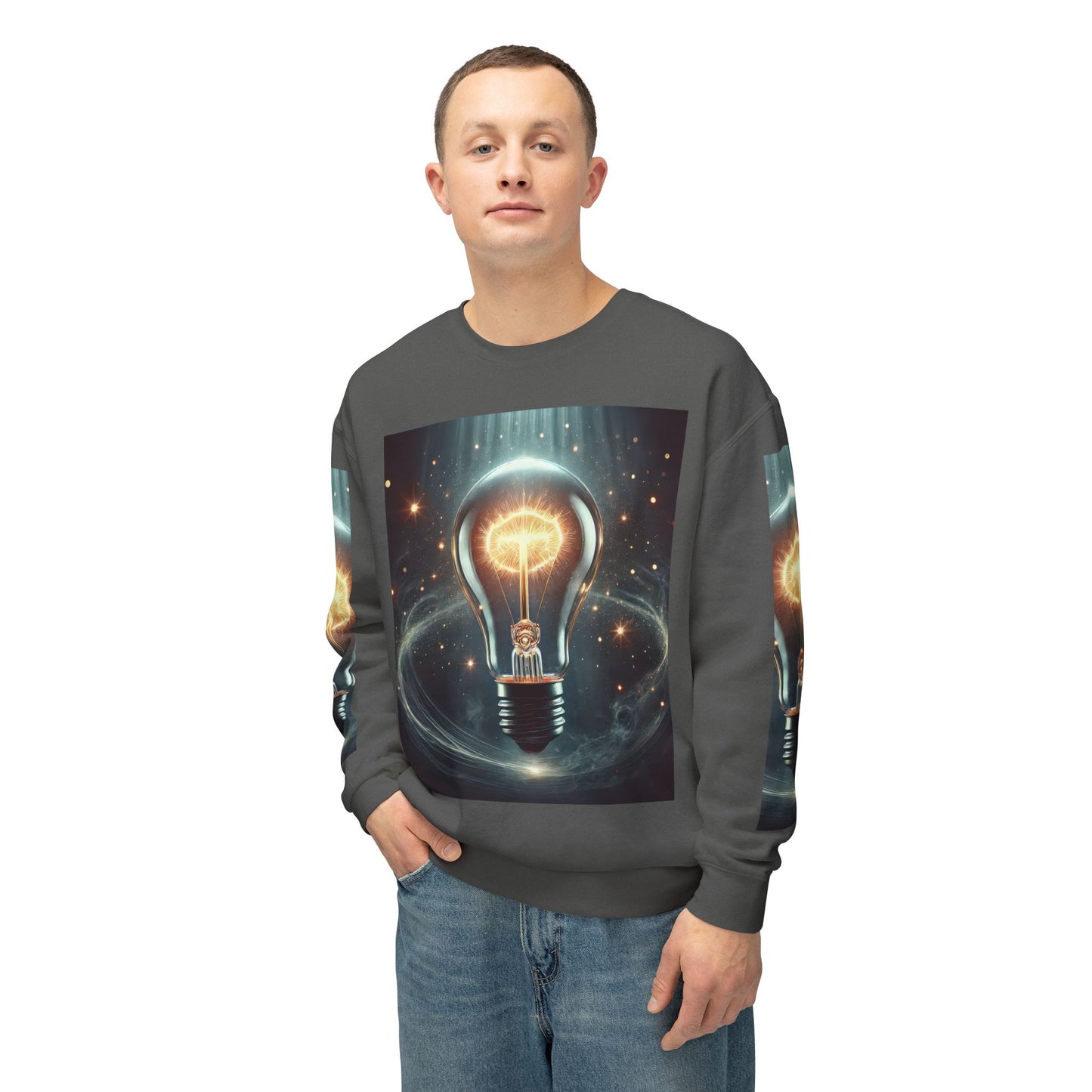 Unisex Lightweight Crewneck Sweatshirt