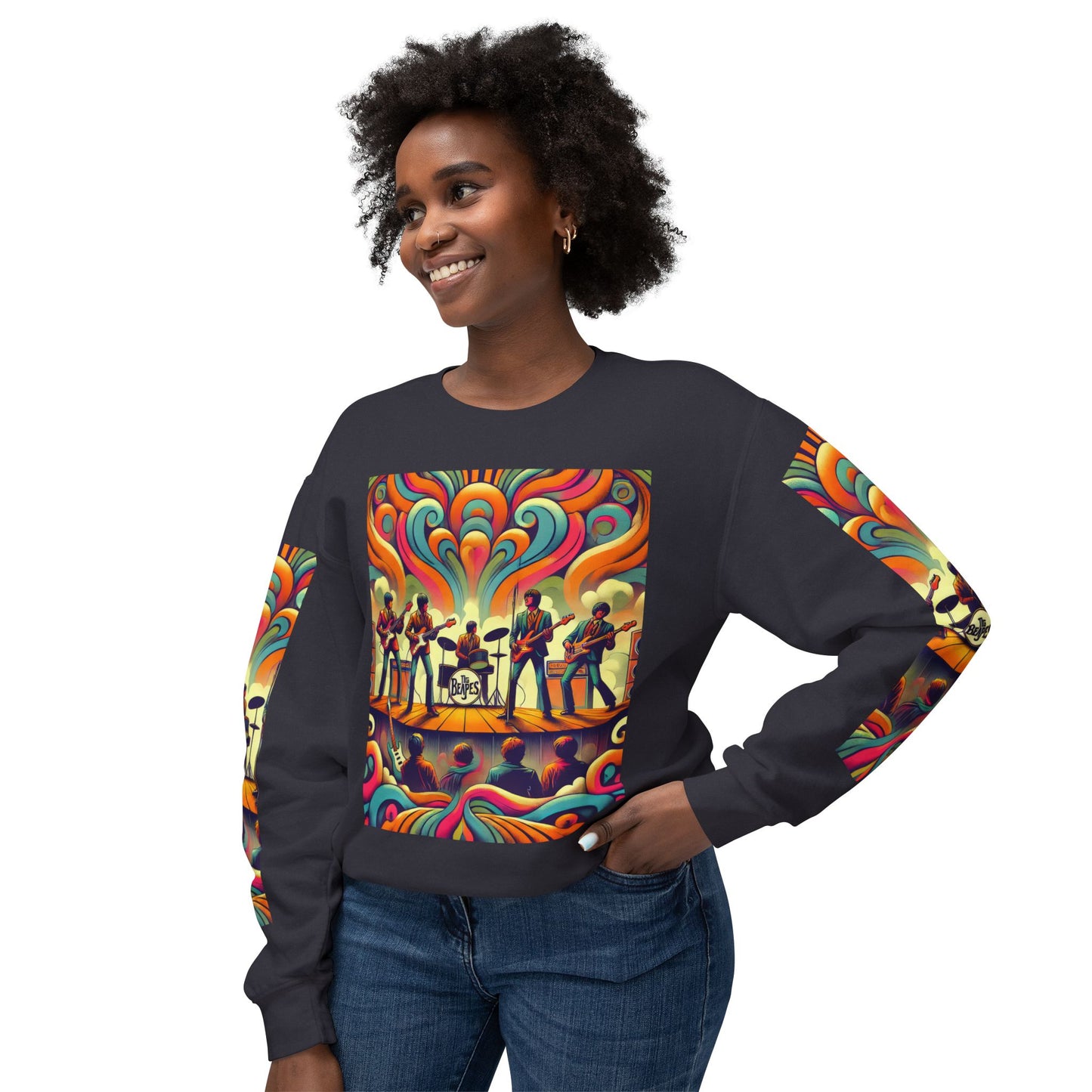 Unisex Lightweight Crewneck Sweatshirt