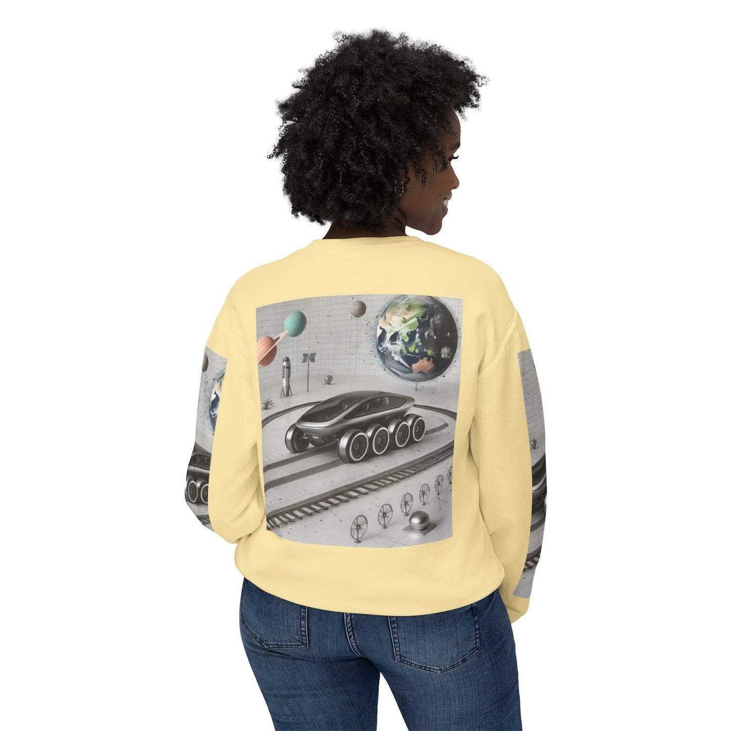 Unisex Lightweight Crewneck Sweatshirt