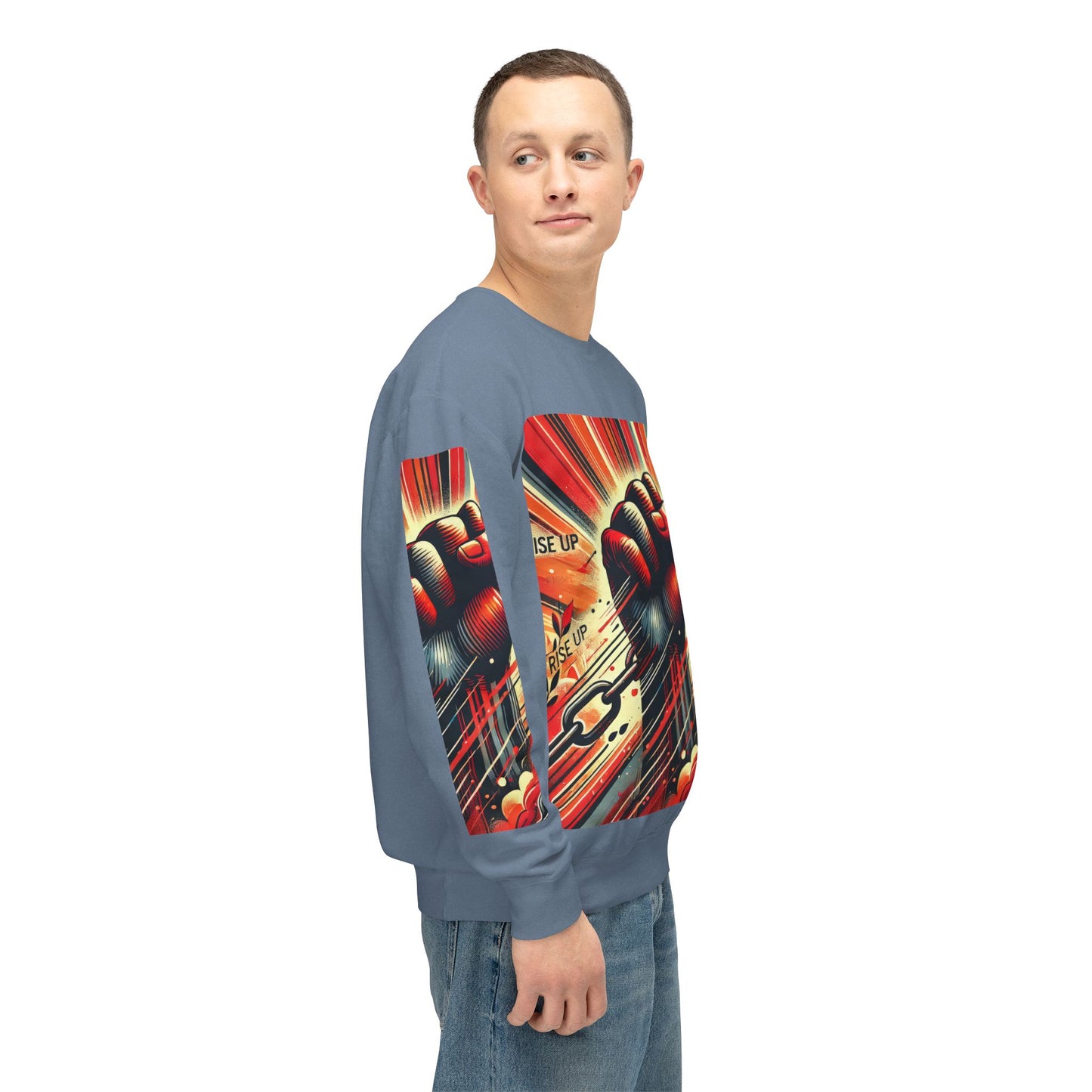 Unisex Lightweight Crewneck Sweatshirt