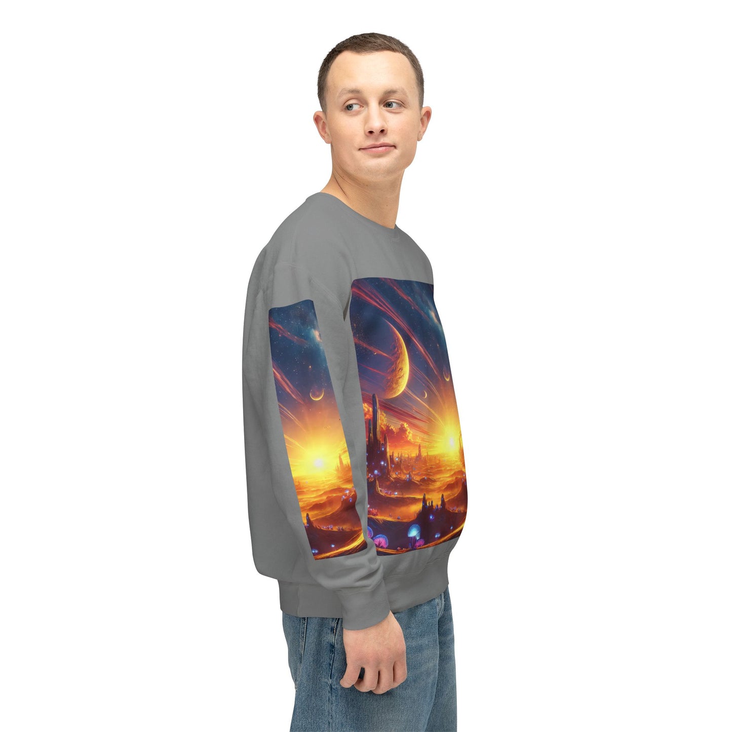 Unisex Lightweight Crewneck Sweatshirt