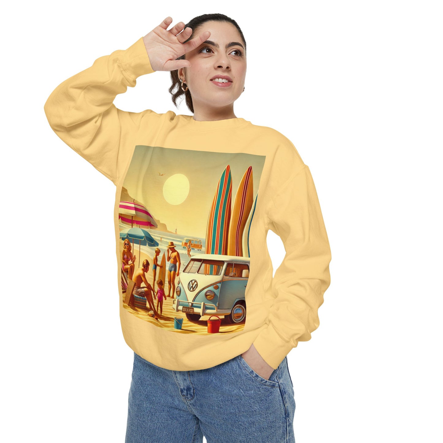 Unisex Garment-Dyed Sweatshirt