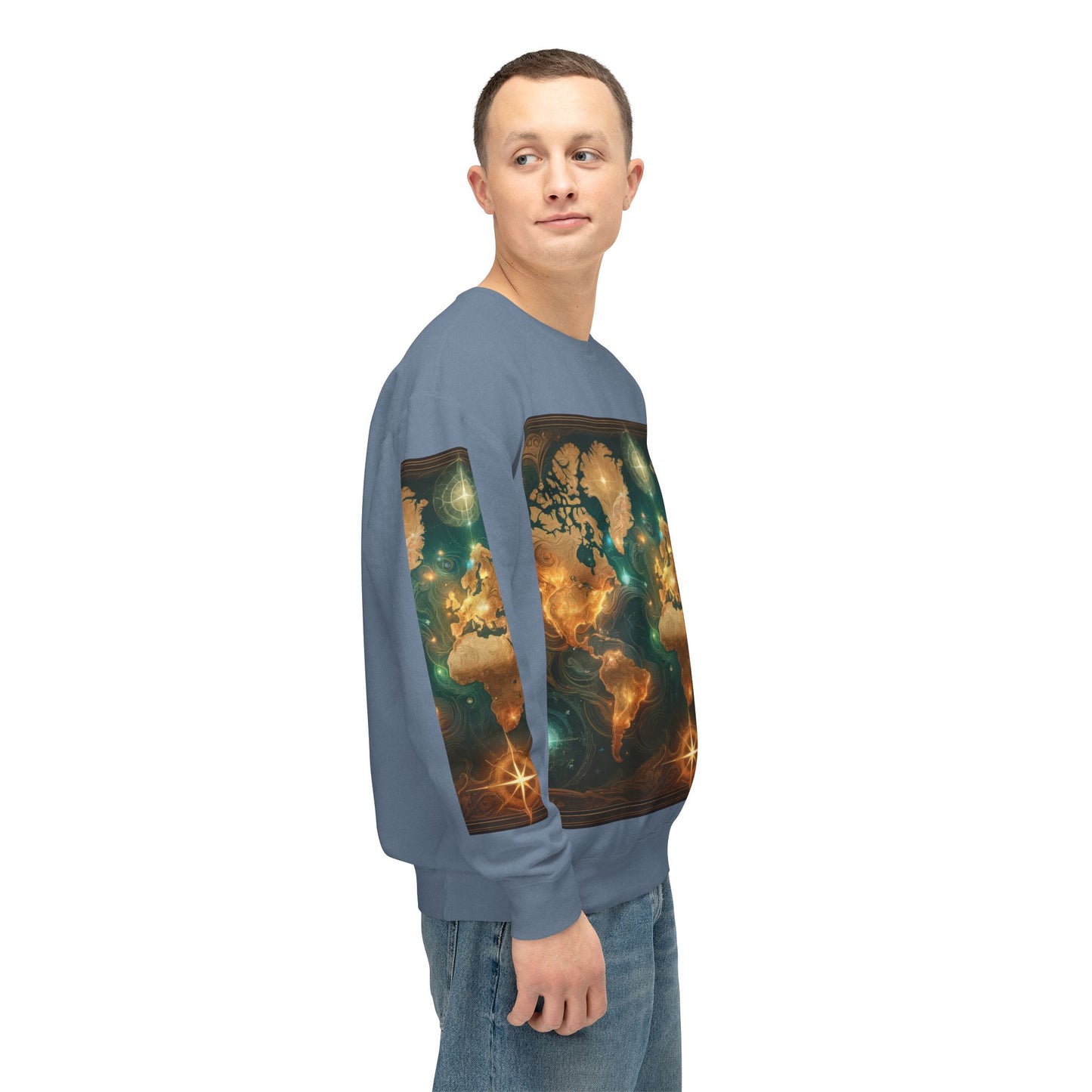 Unisex Lightweight Crewneck Sweatshirt