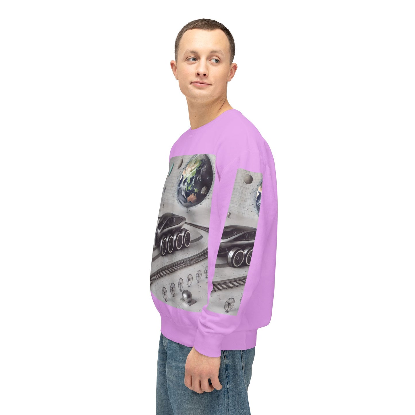 Unisex Lightweight Crewneck Sweatshirt