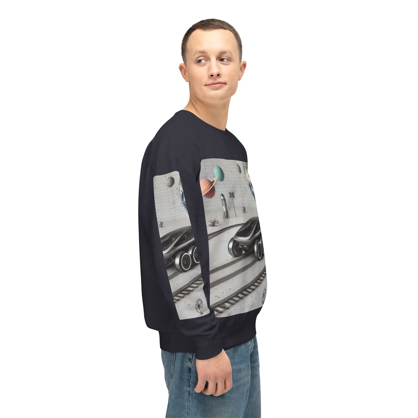 Unisex Lightweight Crewneck Sweatshirt