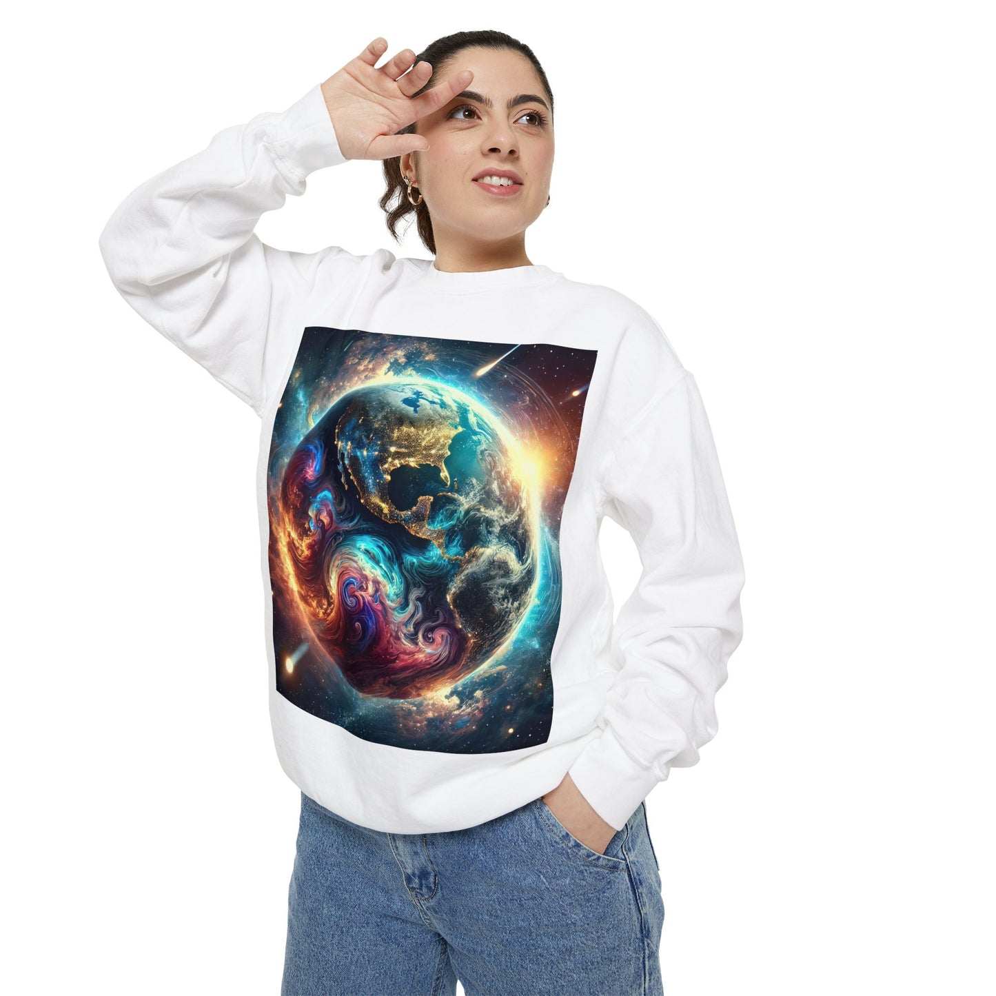 Unisex Garment-Dyed Sweatshirt