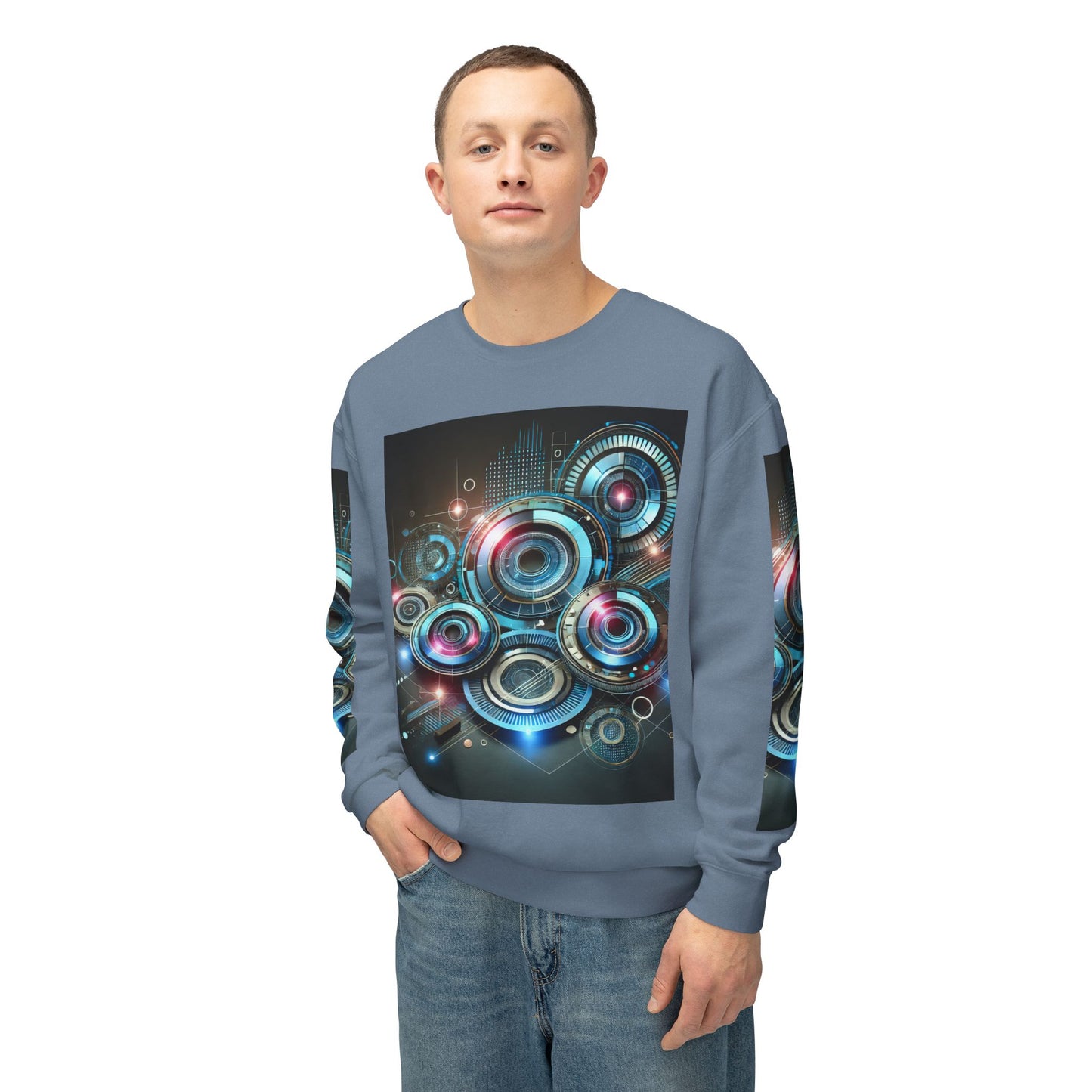 Unisex Lightweight Crewneck Sweatshirt