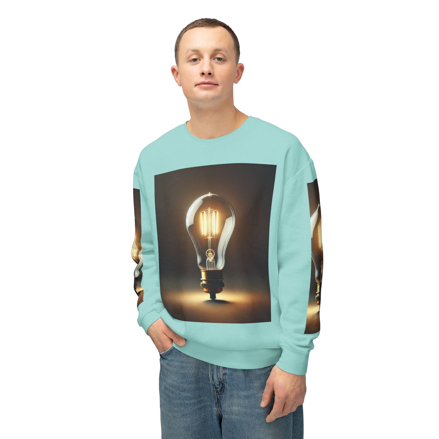 Unisex Lightweight Crewneck Sweatshirt