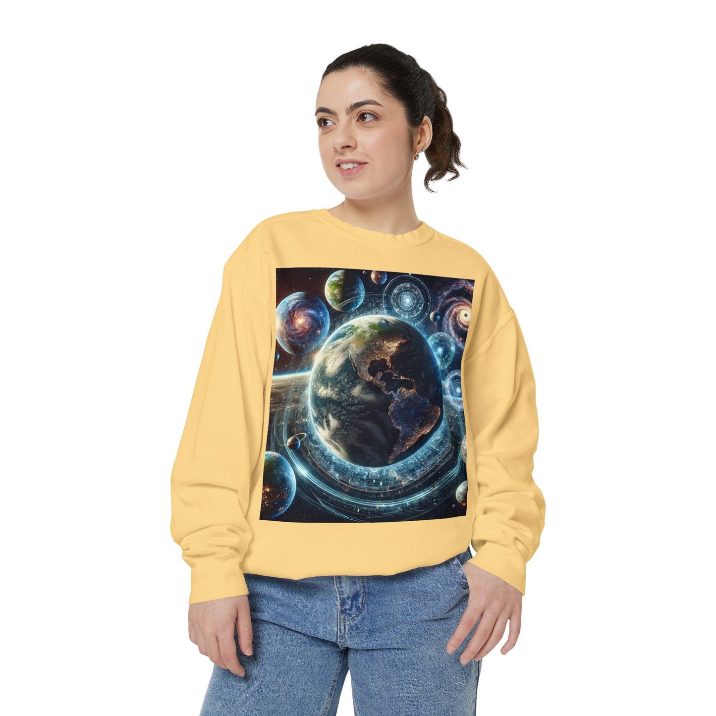 Unisex Garment-Dyed Sweatshirt