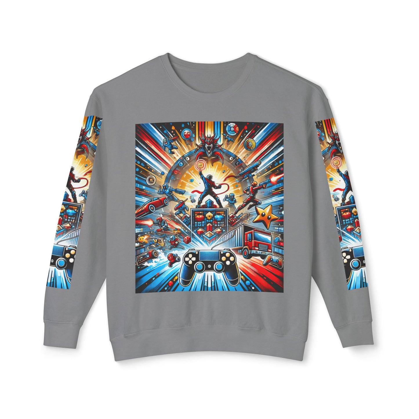 Unisex Lightweight Crewneck Sweatshirt