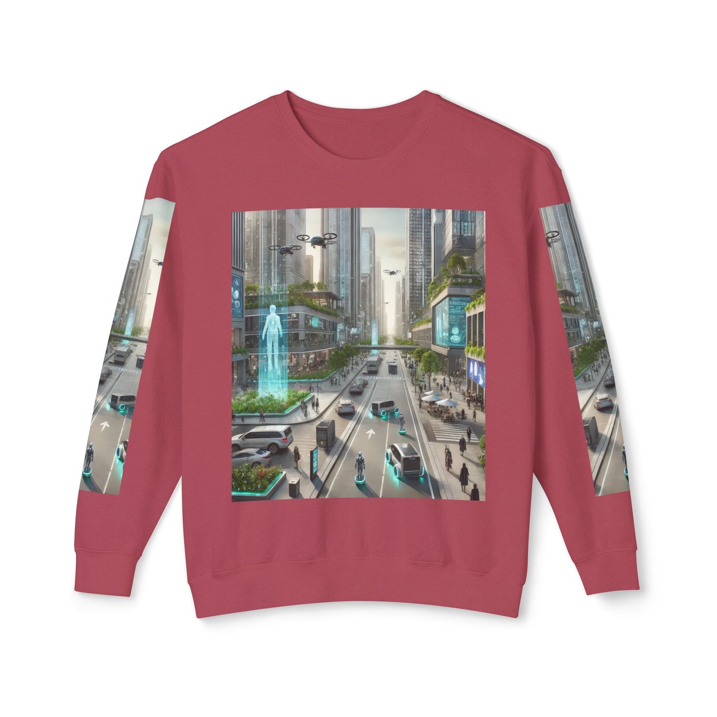 Unisex Lightweight Crewneck Sweatshirt