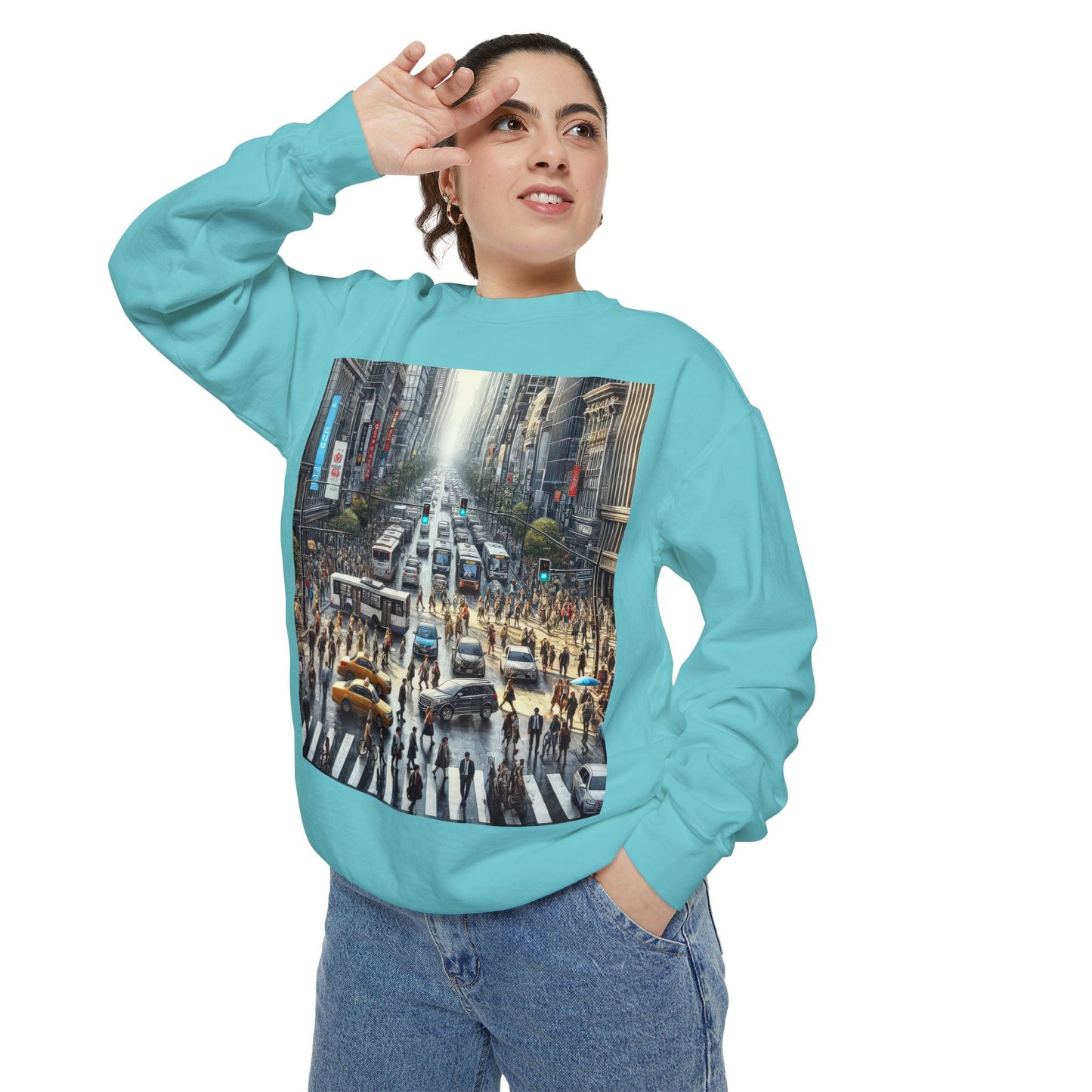 Unisex Garment-Dyed Sweatshirt