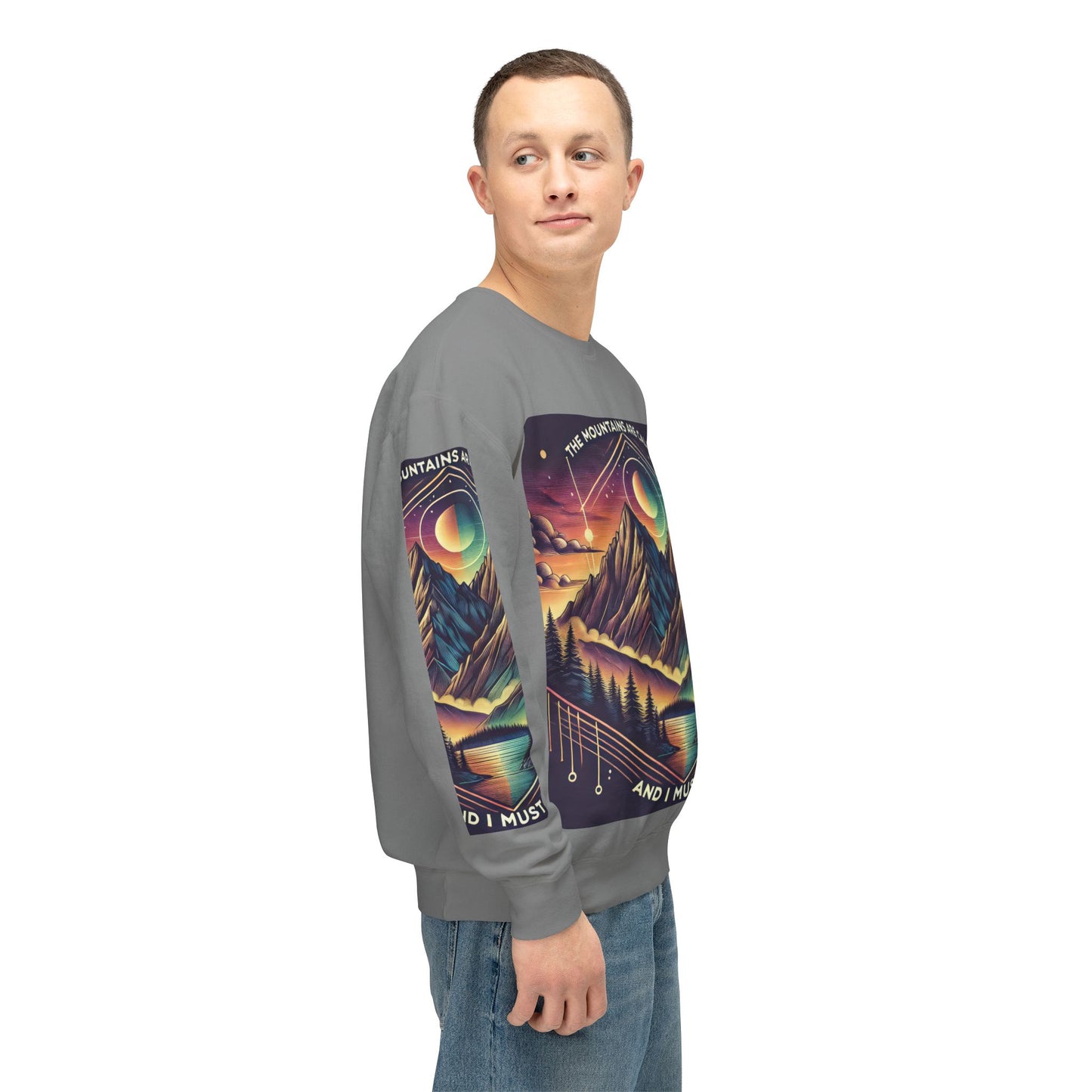 Unisex Lightweight Crewneck Sweatshirt