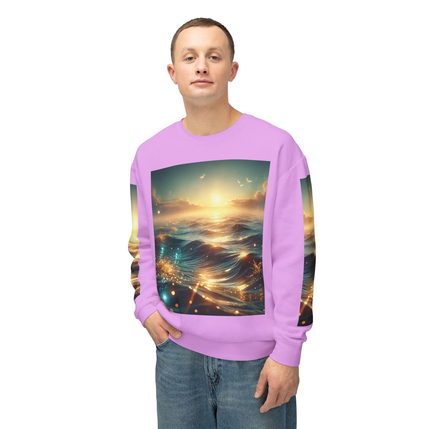 Unisex Lightweight Crewneck Sweatshirt