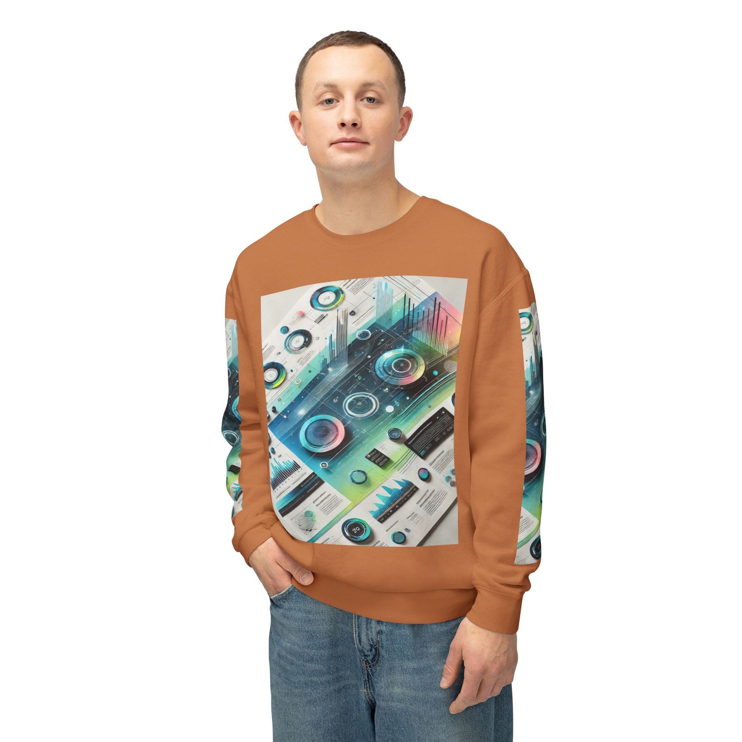 Unisex Lightweight Crewneck Sweatshirt