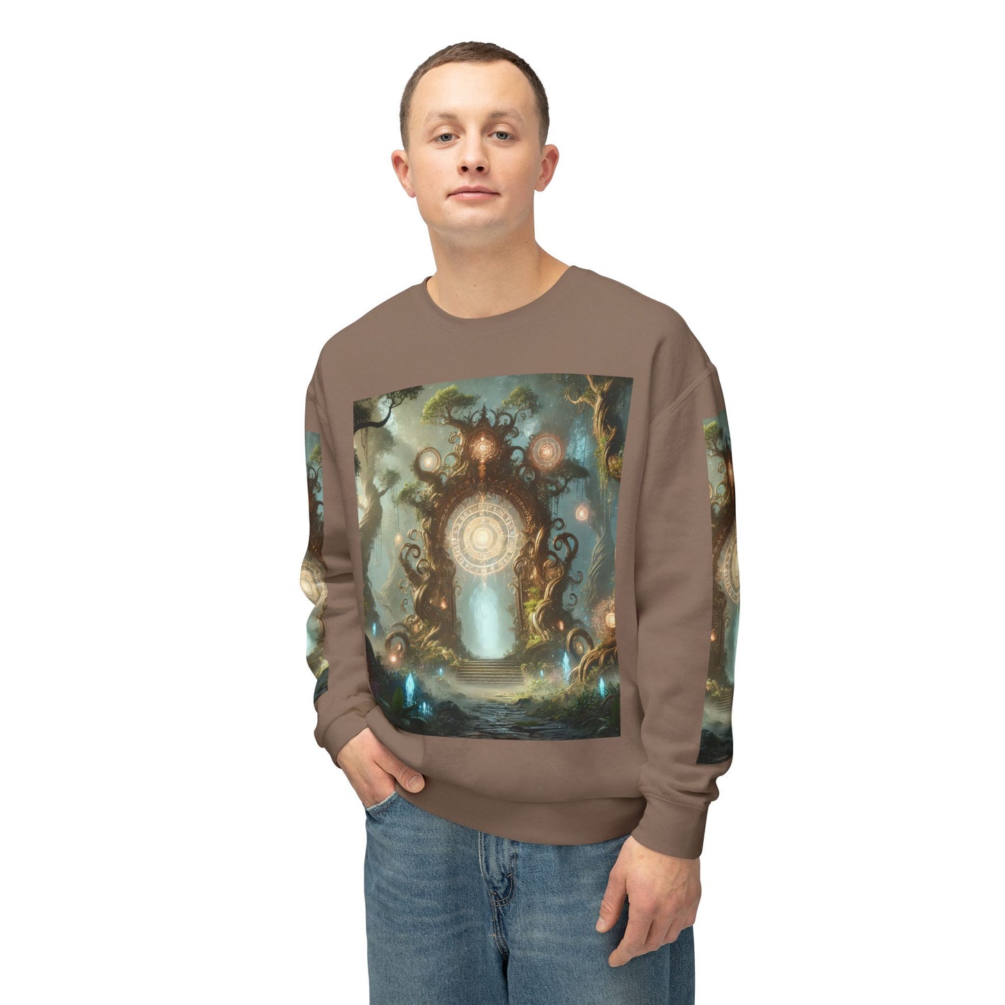 Unisex Lightweight Crewneck Sweatshirt