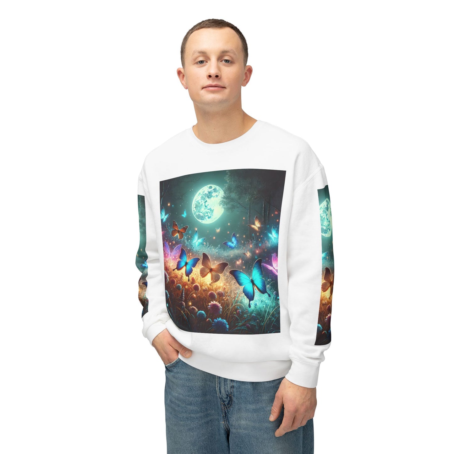 Unisex Lightweight Crewneck Sweatshirt