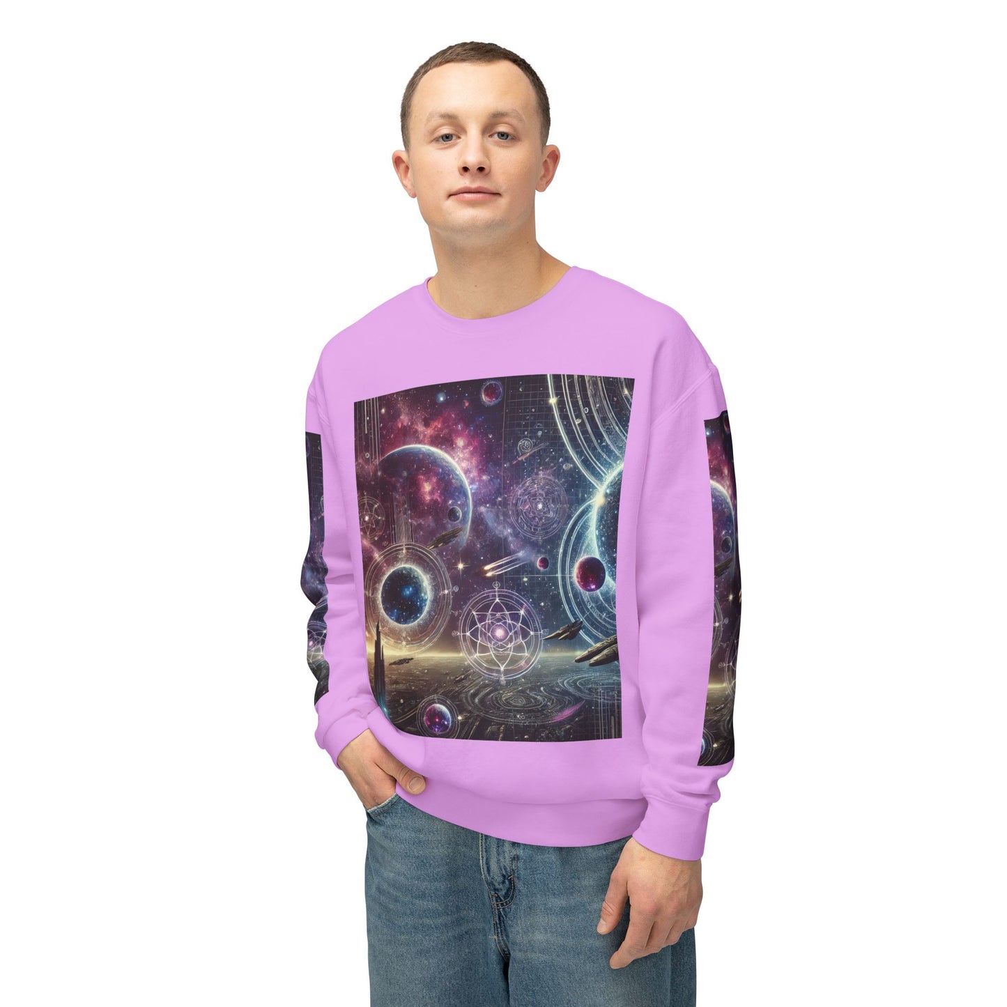 Unisex Lightweight Crewneck Sweatshirt