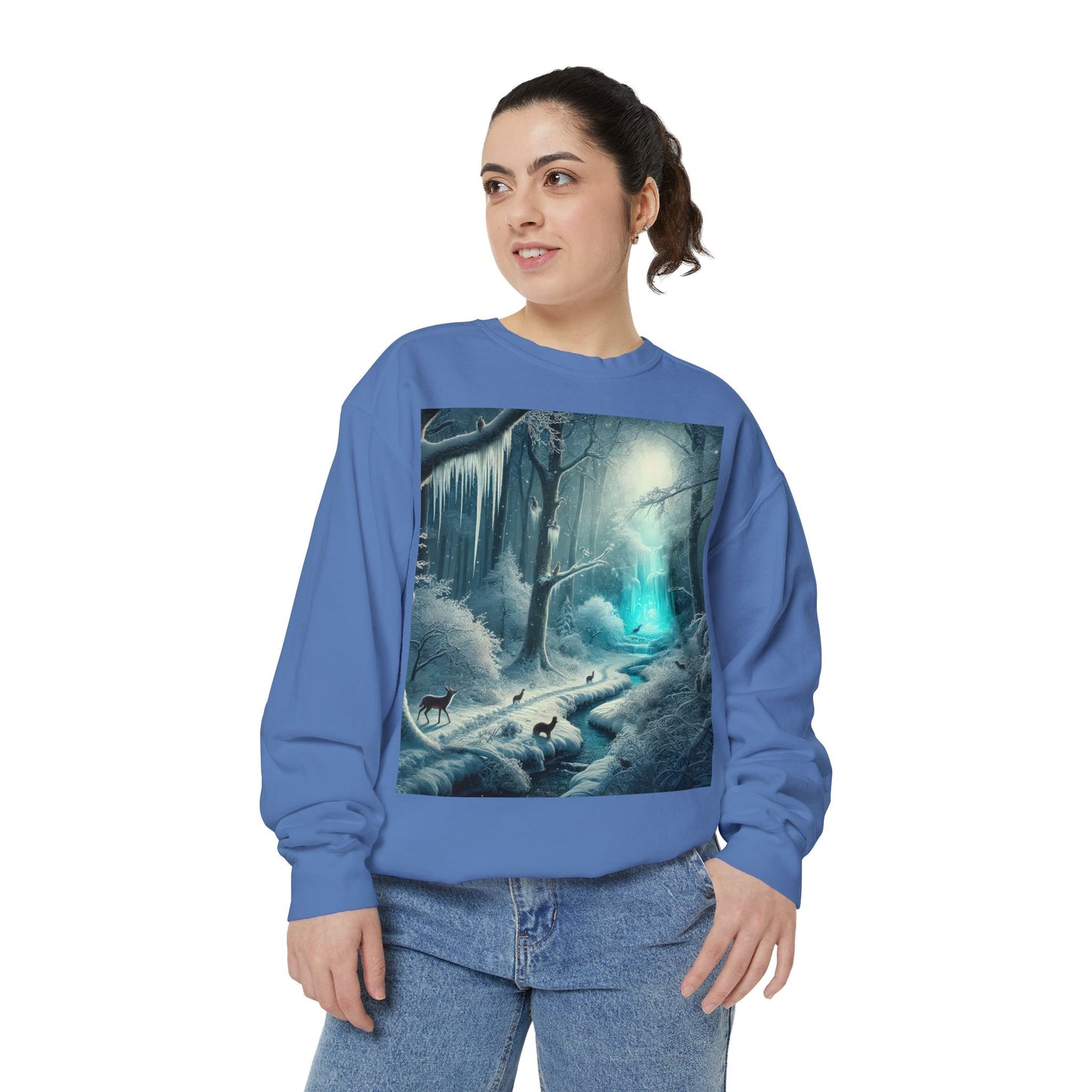 Unisex Garment-Dyed Sweatshirt