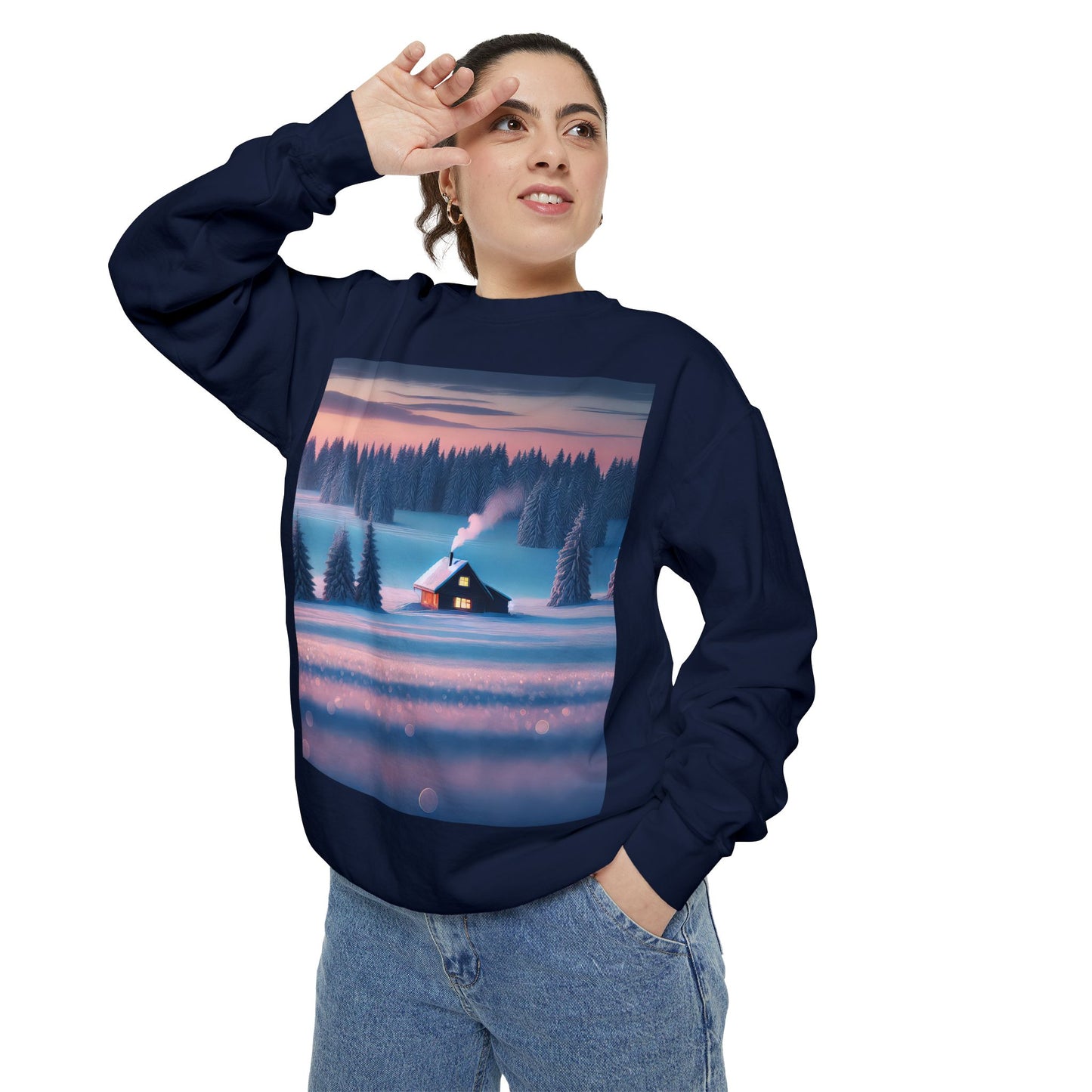 Unisex Garment-Dyed Sweatshirt