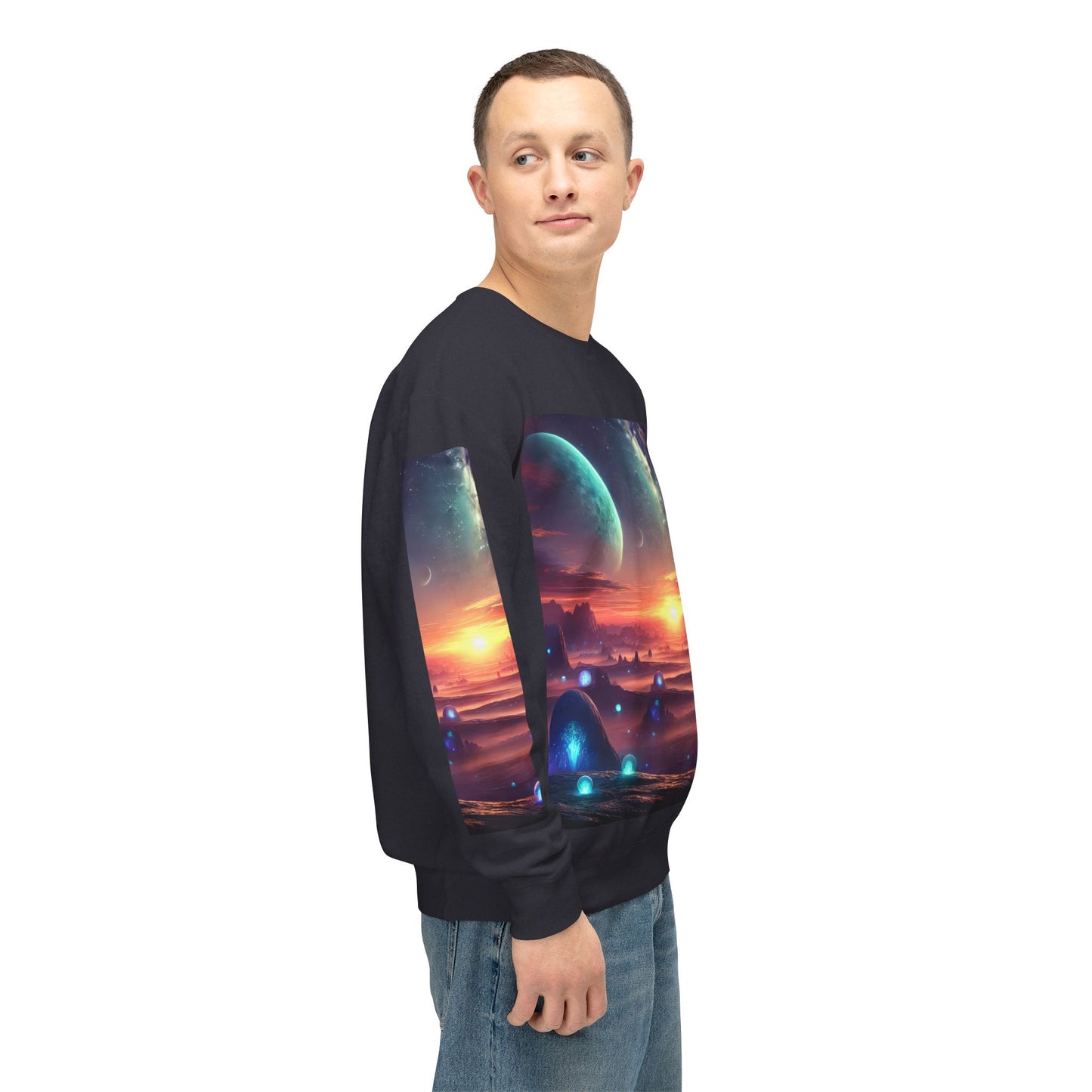 Unisex Lightweight Crewneck Sweatshirt